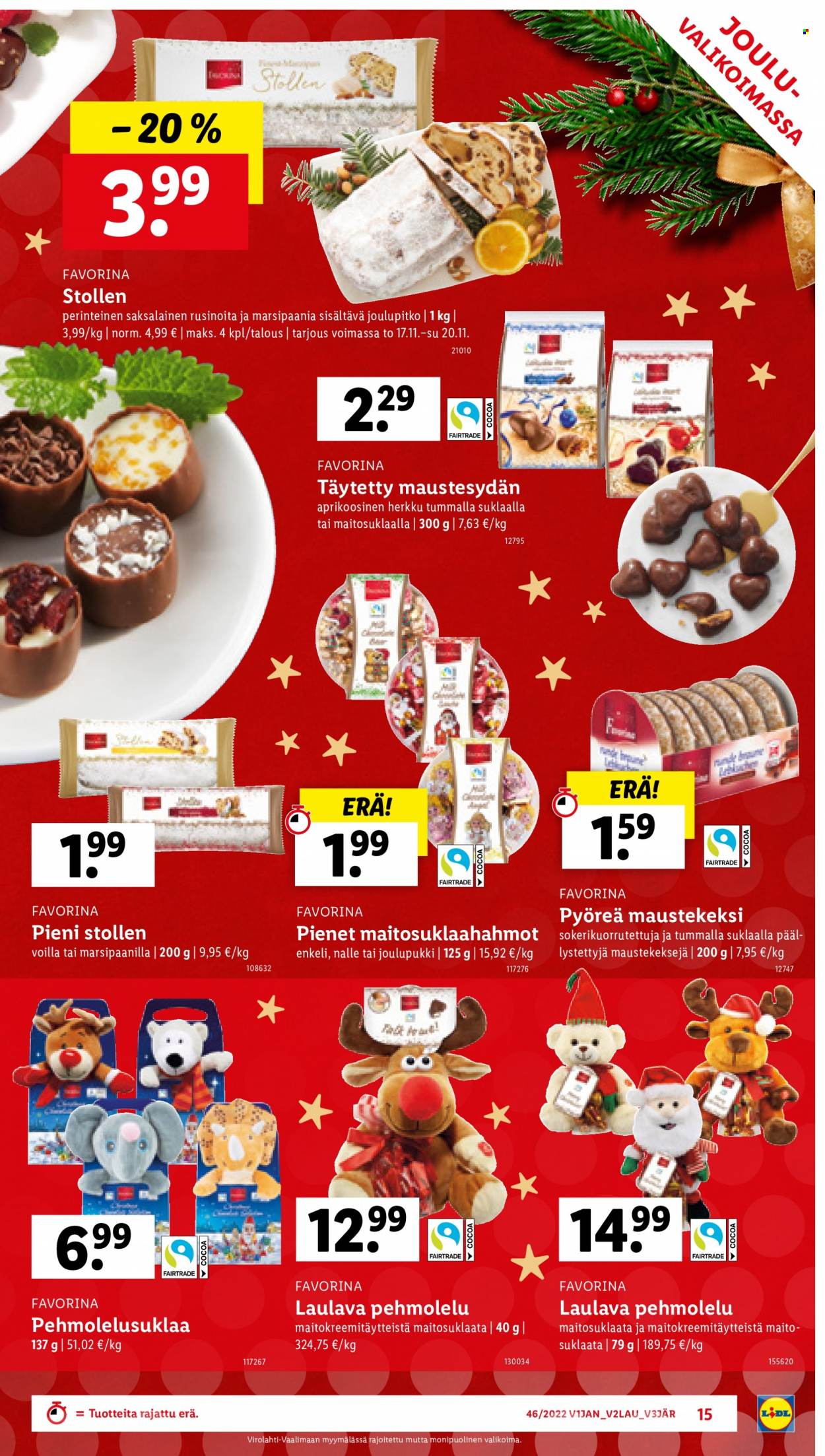 Lidl tarjoukset - 17.11.2022 - 23.11.2022. Sivu 15