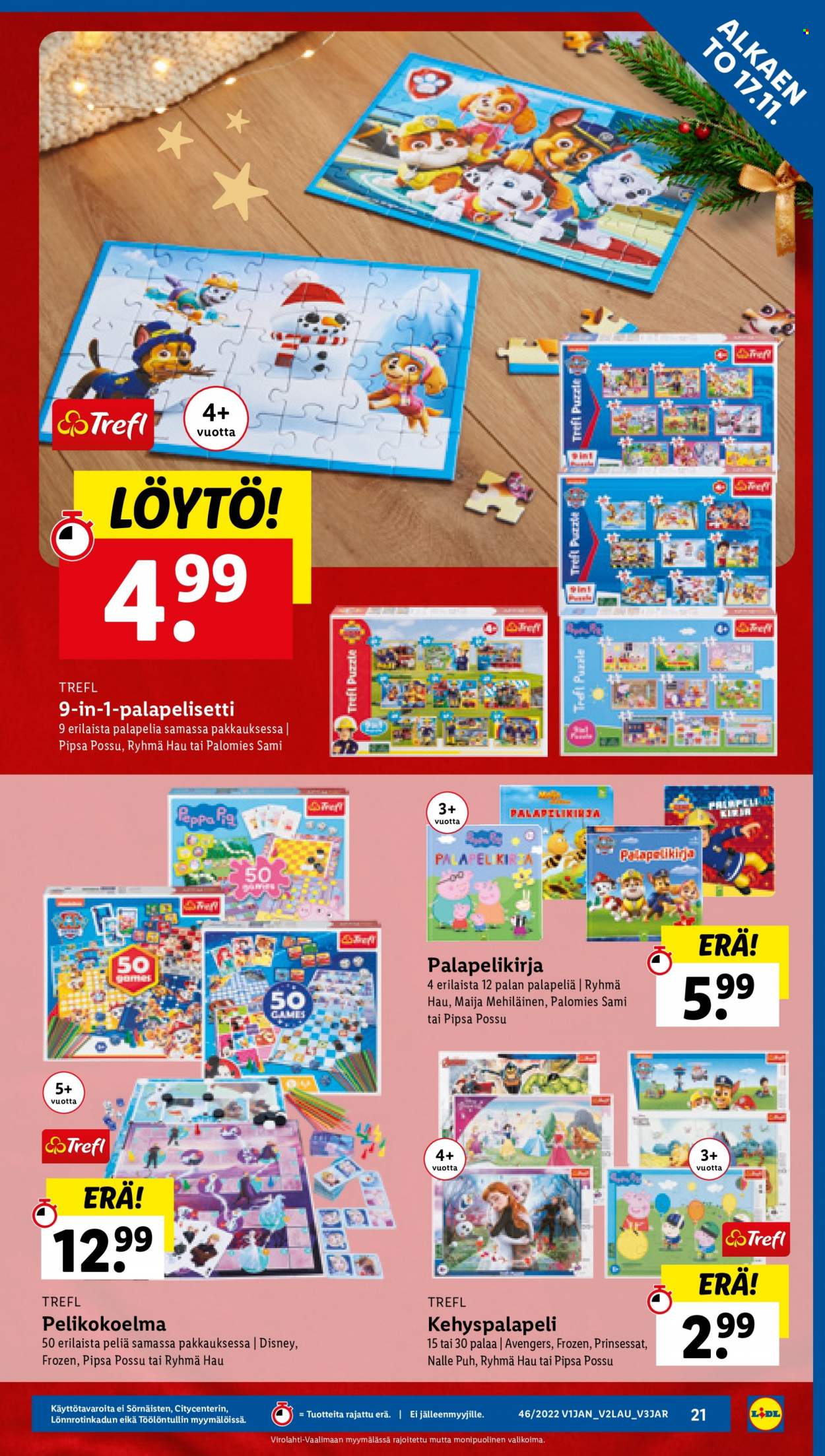 Lidl tarjoukset - 17.11.2022 - 23.11.2022. Sivu 21