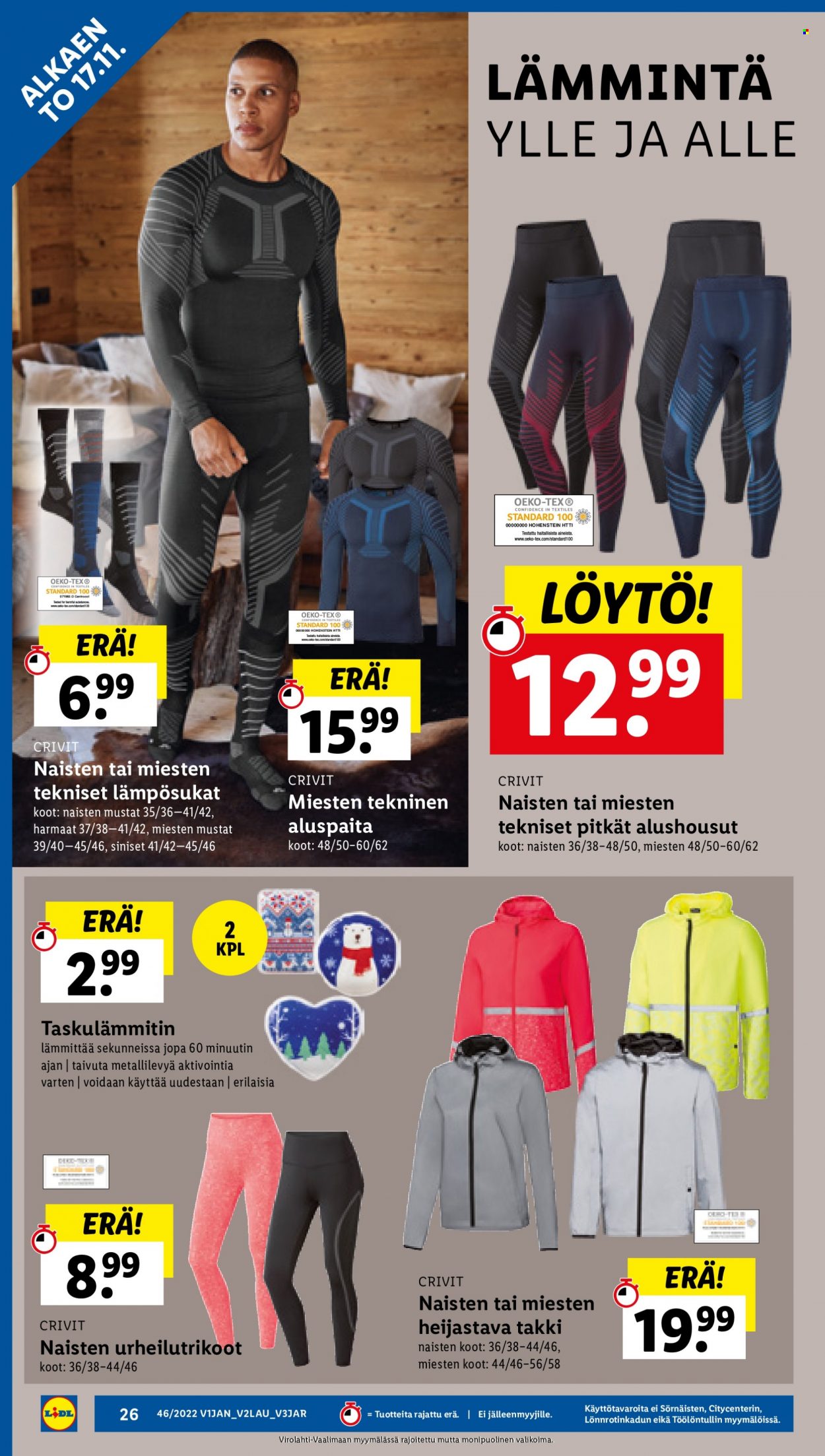 Lidl tarjoukset - 17.11.2022 - 23.11.2022. Sivu 26