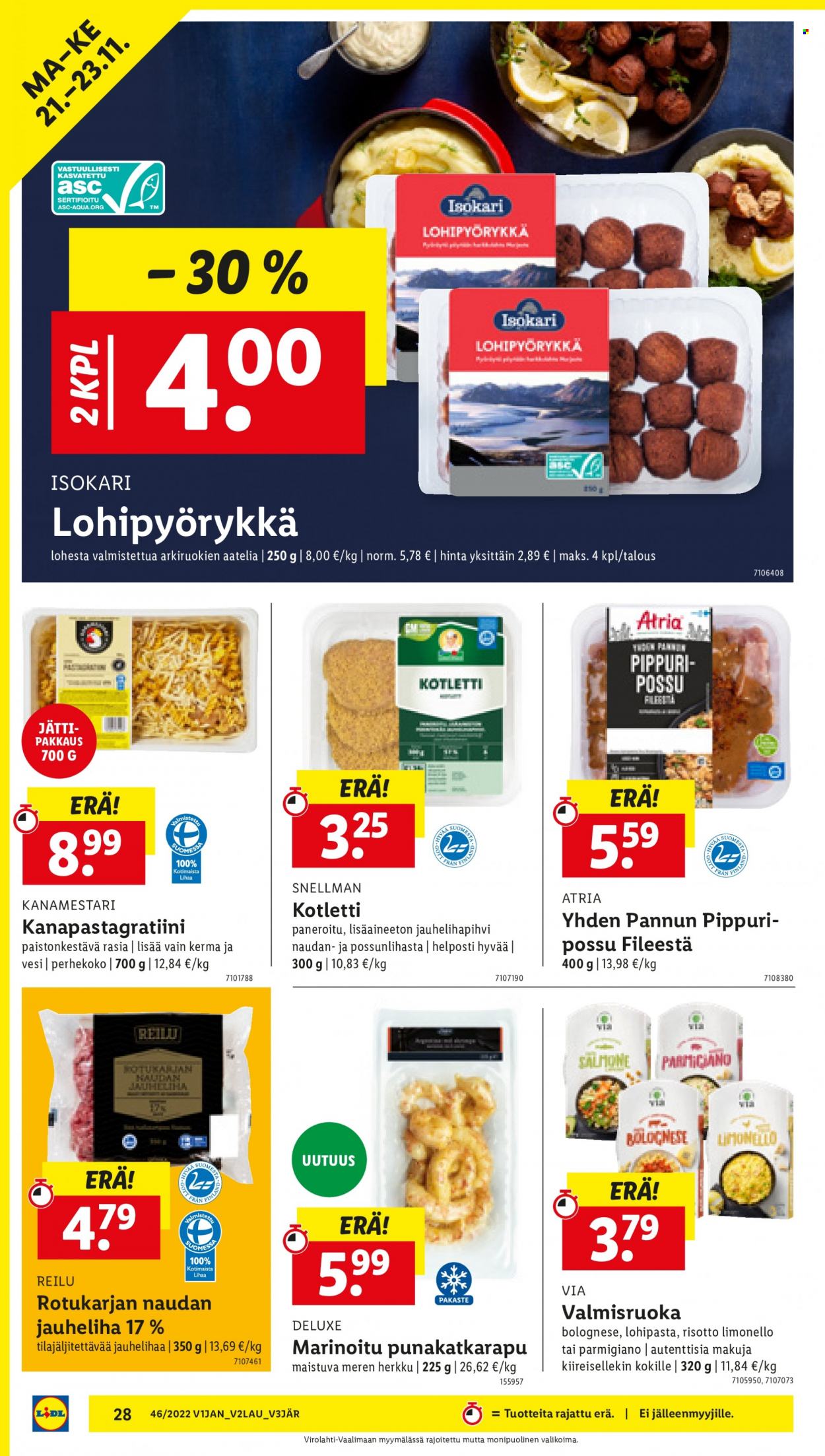 Lidl tarjoukset - 17.11.2022 - 23.11.2022. Sivu 28