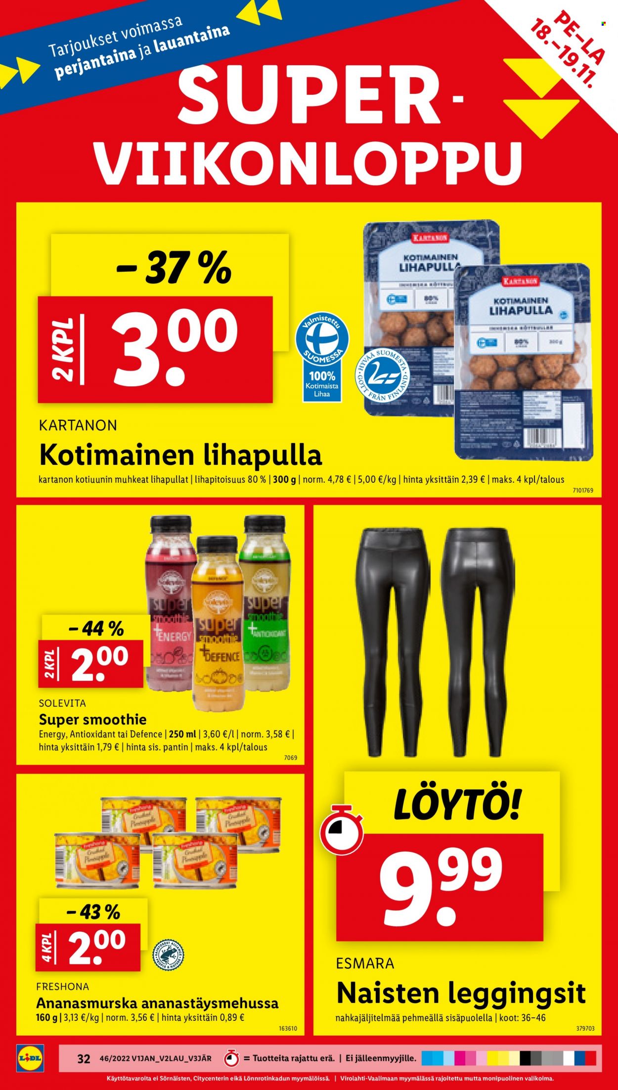 Lidl tarjoukset - 17.11.2022 - 23.11.2022. Sivu 32