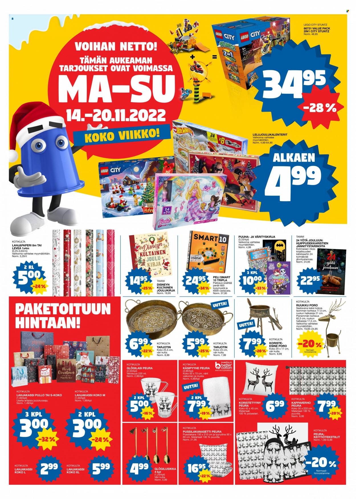 Tokmanni tarjoukset - 14.11.2022 - 20.11.2022. Sivu 8