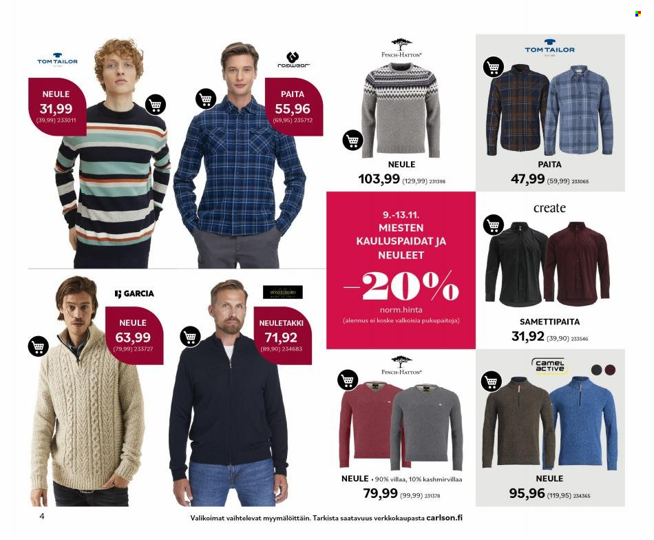 Carlson tarjoukset - 09.11.2022 - 06.12.2022. Sivu 4