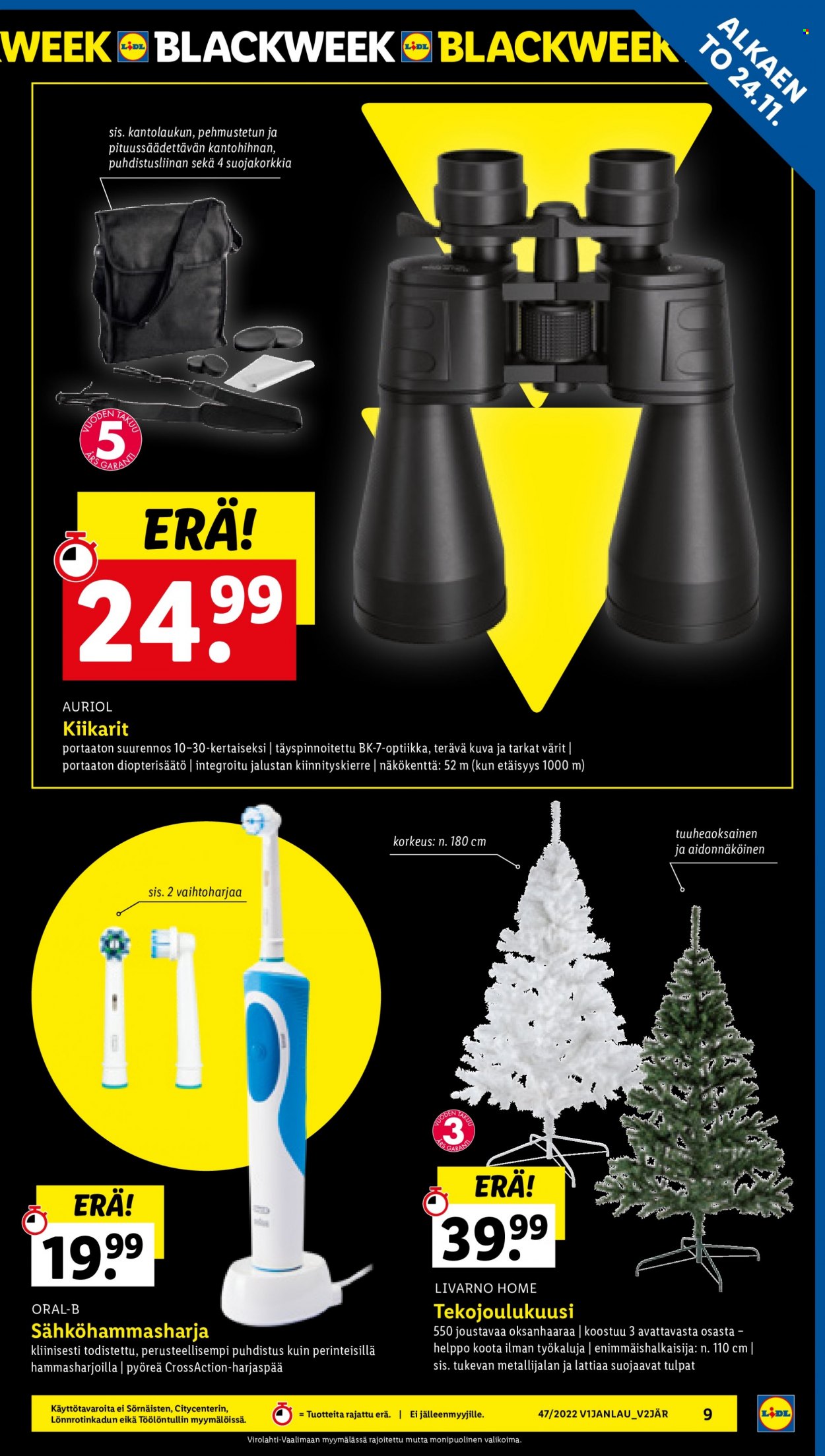 Lidl tarjoukset - 21.11.2022 - 30.11.2022. Sivu 9