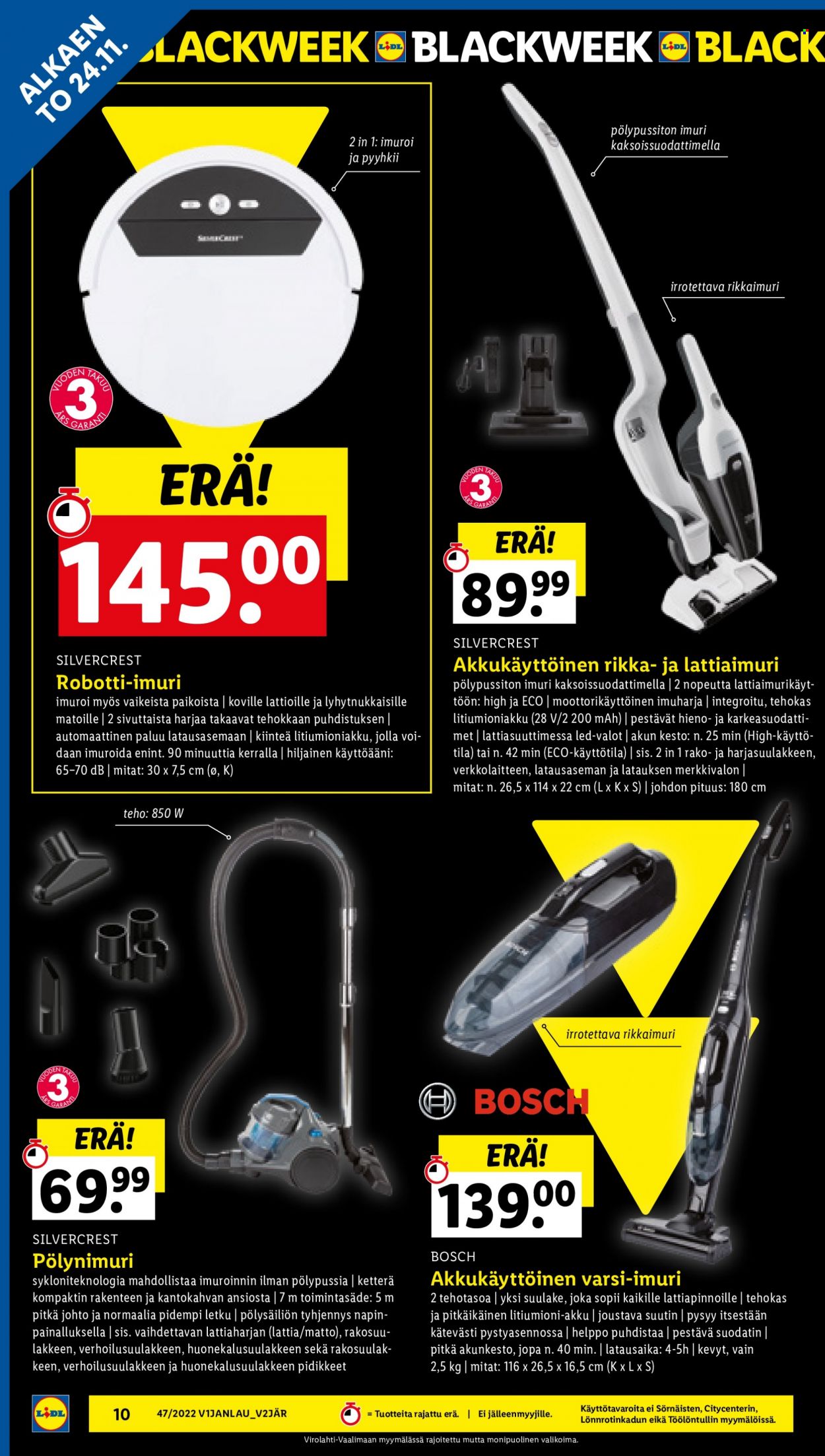 Lidl tarjoukset - 21.11.2022 - 30.11.2022. Sivu 10