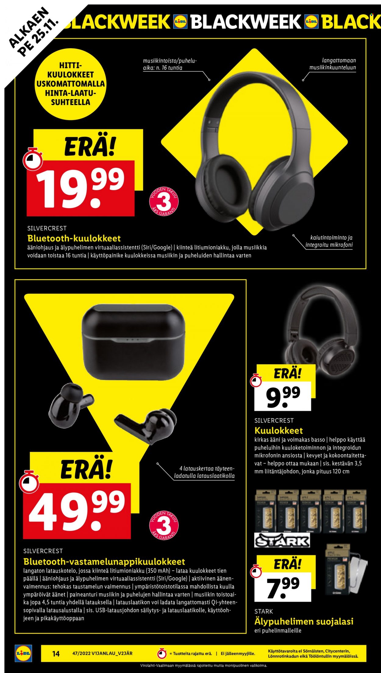 Lidl tarjoukset - 21.11.2022 - 30.11.2022. Sivu 14