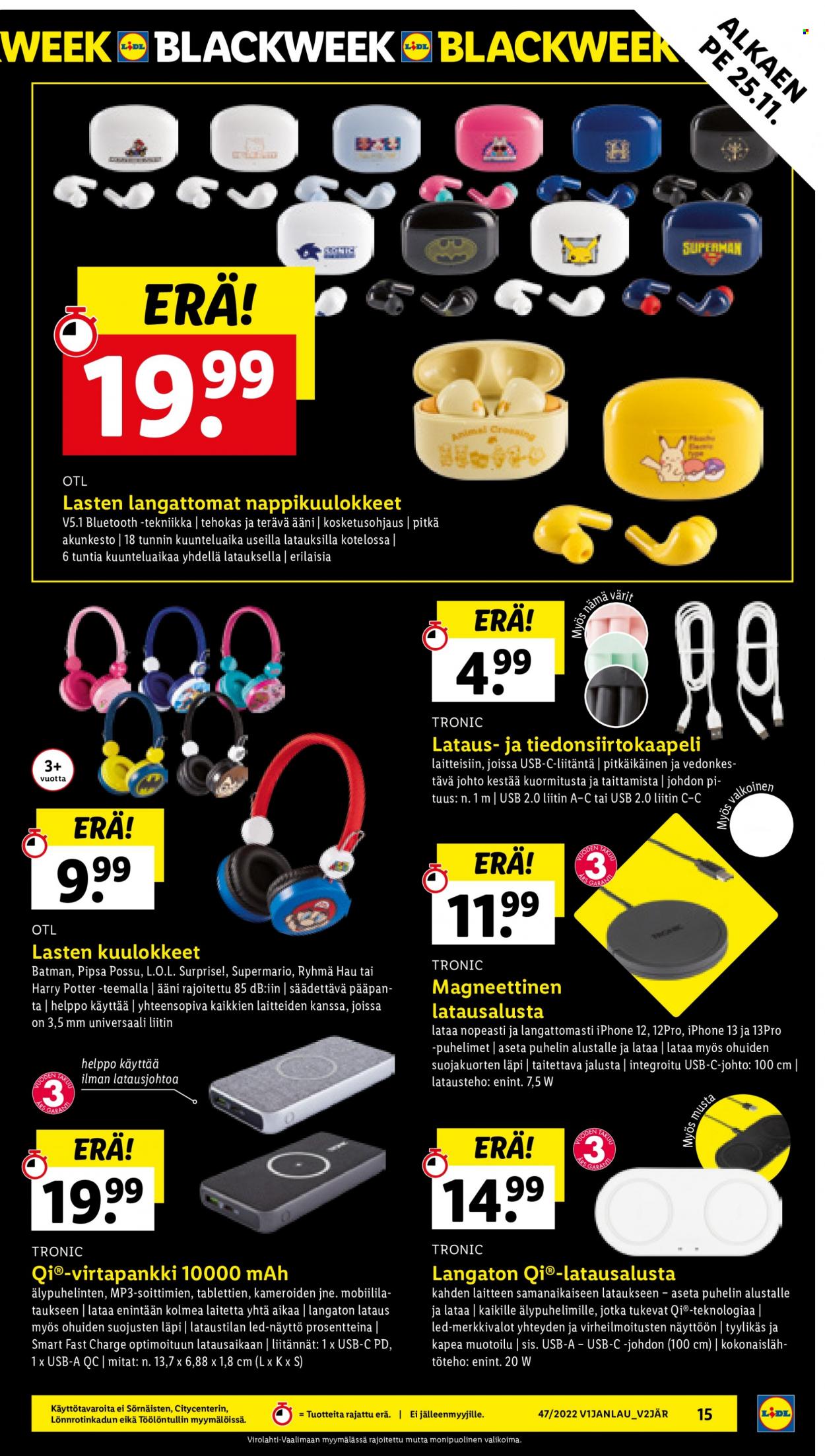 Lidl tarjoukset - 21.11.2022 - 30.11.2022. Sivu 15