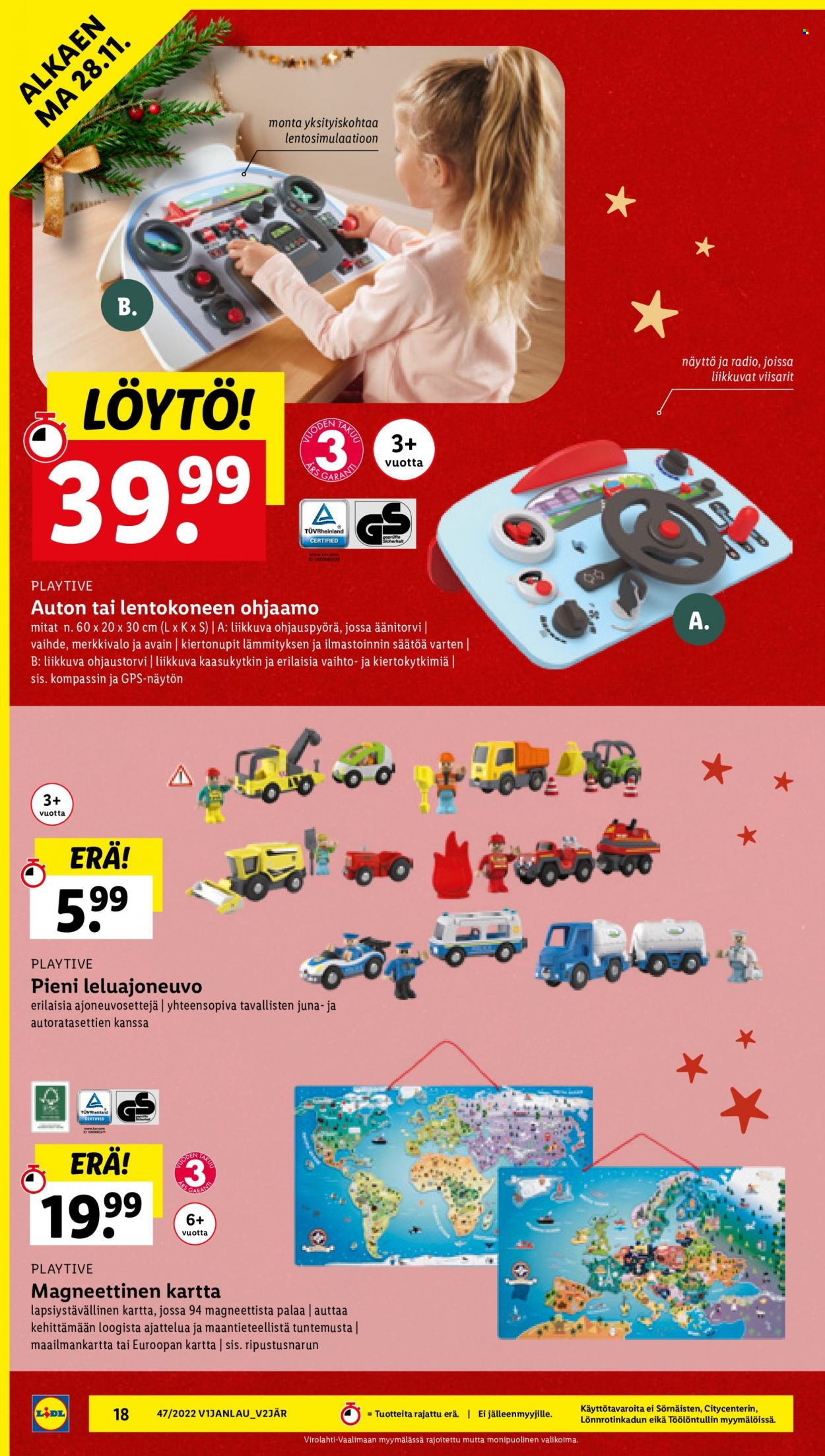 Lidl tarjoukset - 21.11.2022 - 30.11.2022. Sivu 18