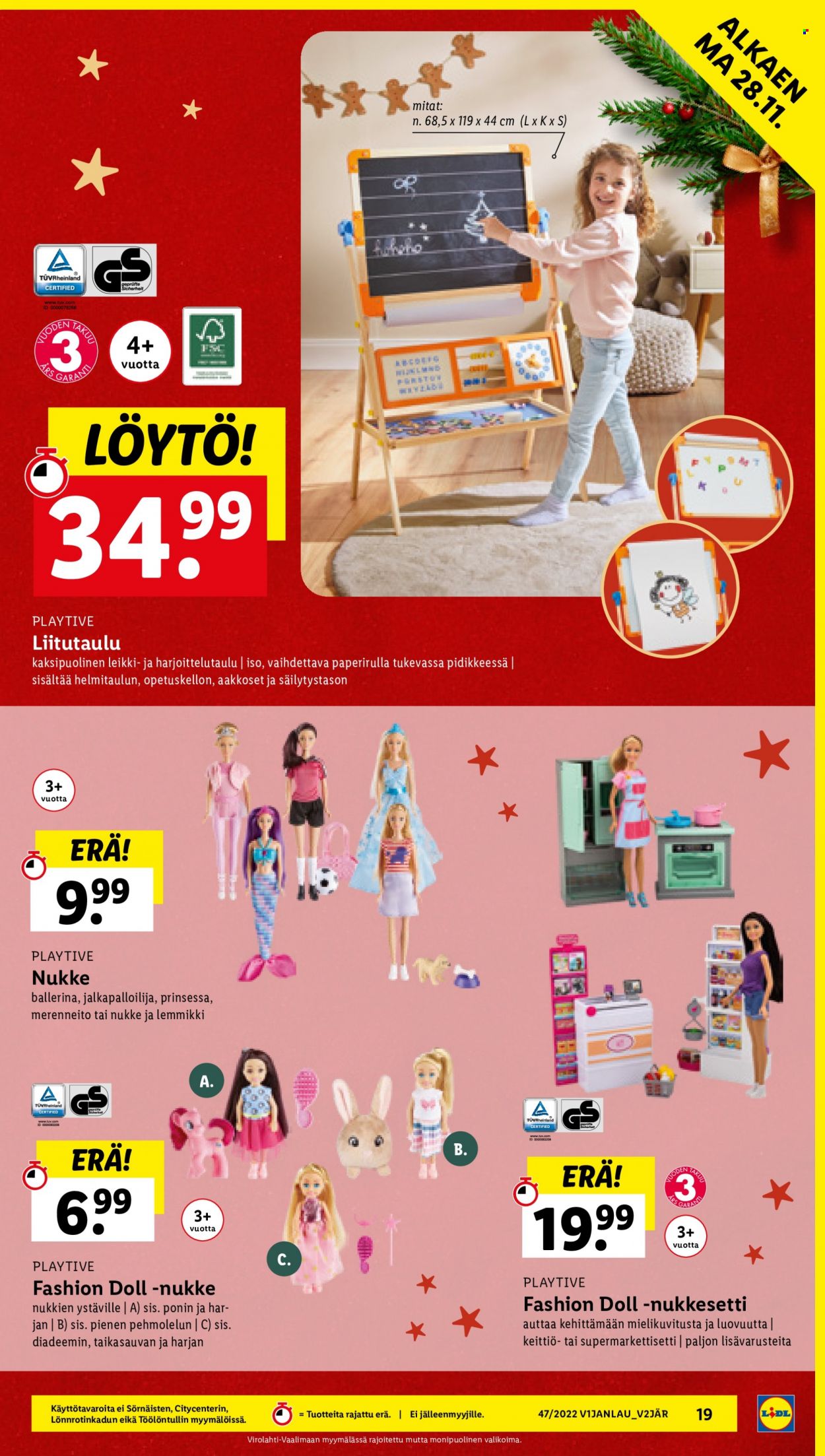Lidl tarjoukset - 21.11.2022 - 30.11.2022. Sivu 19