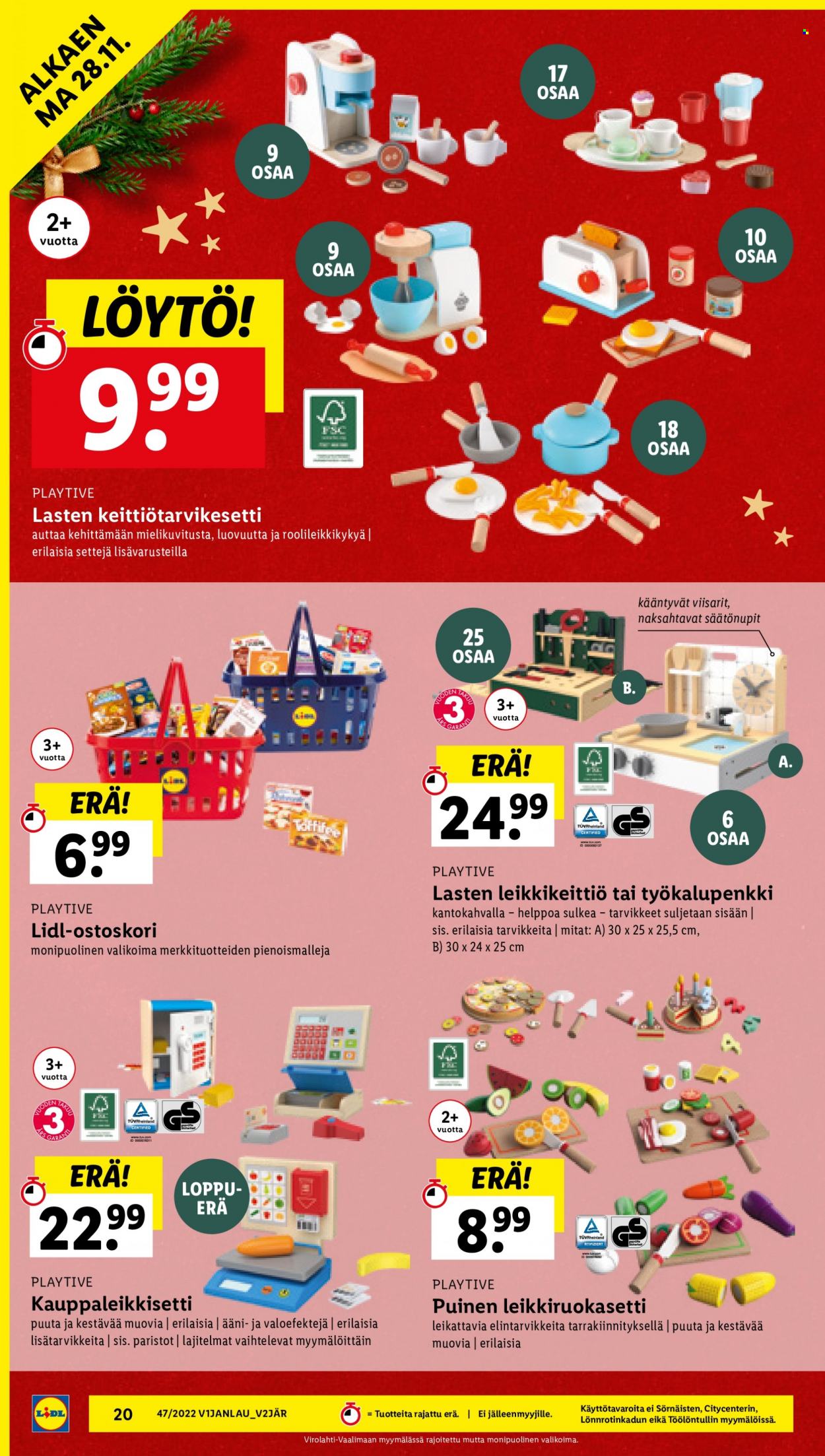 Lidl tarjoukset - 21.11.2022 - 30.11.2022. Sivu 20