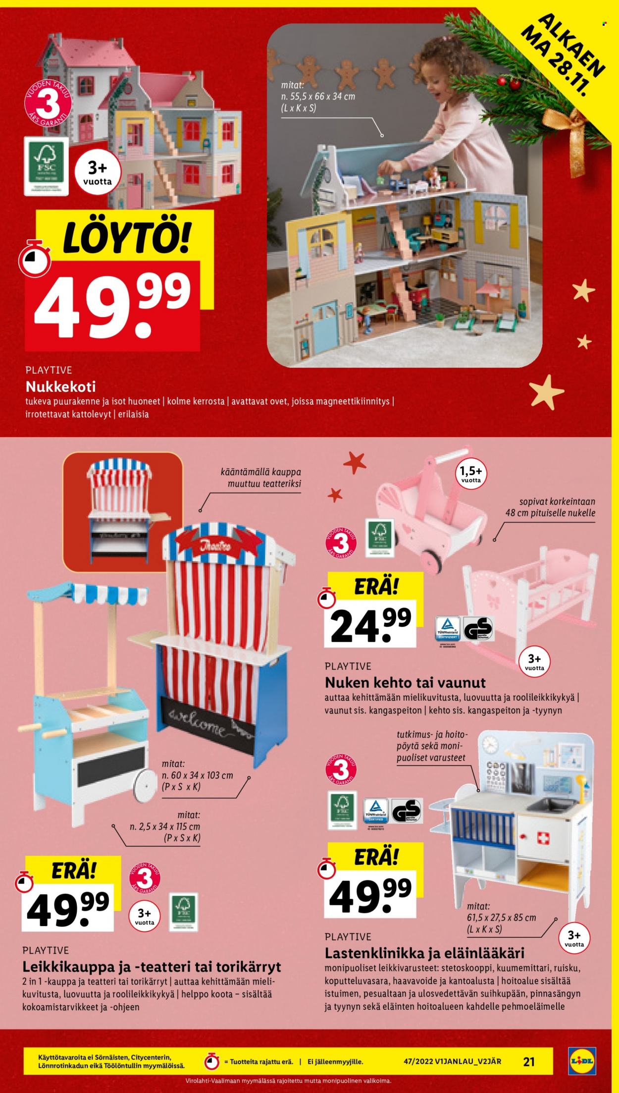 Lidl tarjoukset - 21.11.2022 - 30.11.2022. Sivu 21