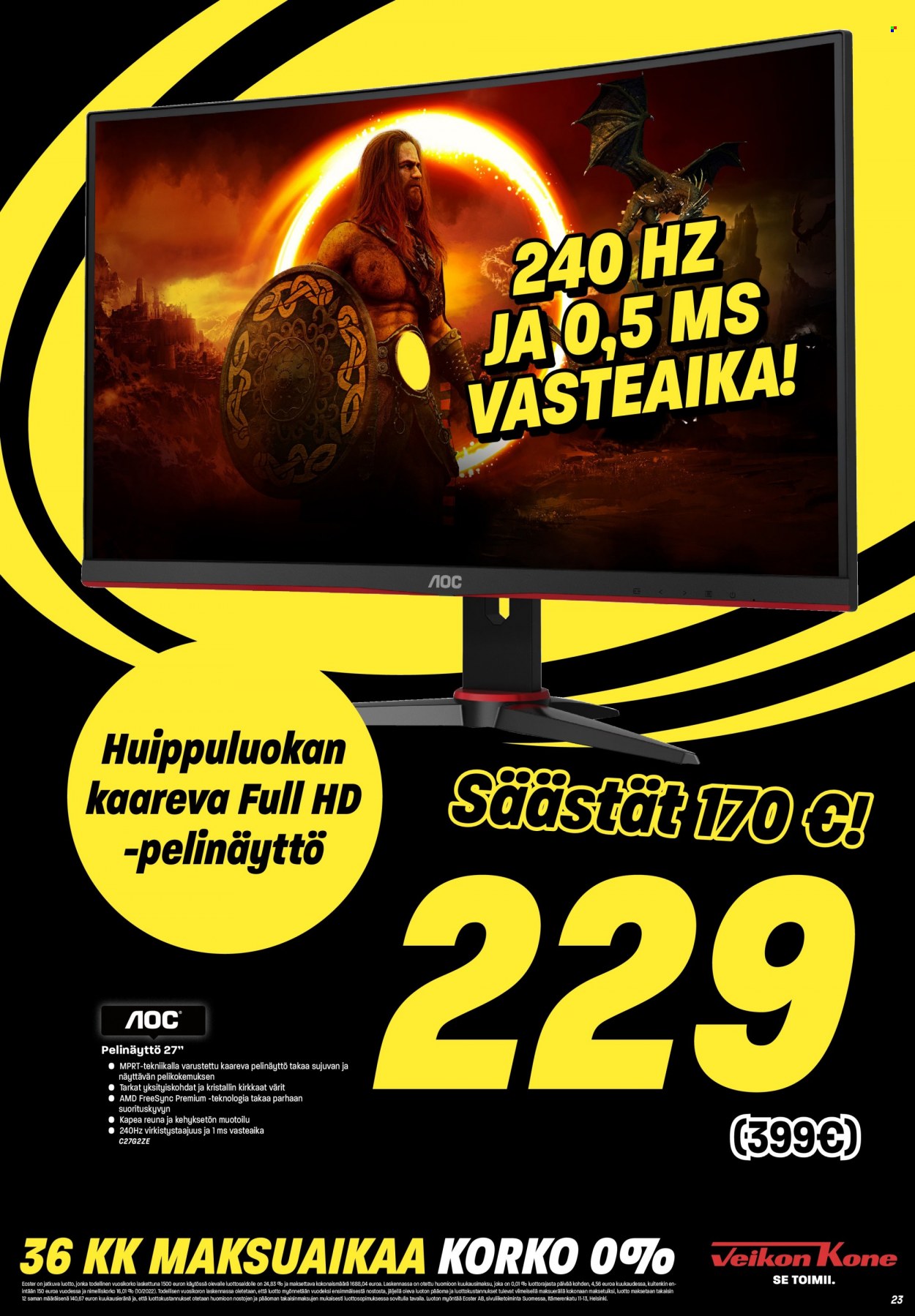 Veikon Kone tarjoukset - 16.11.2022 - 22.11.2022. Sivu 23