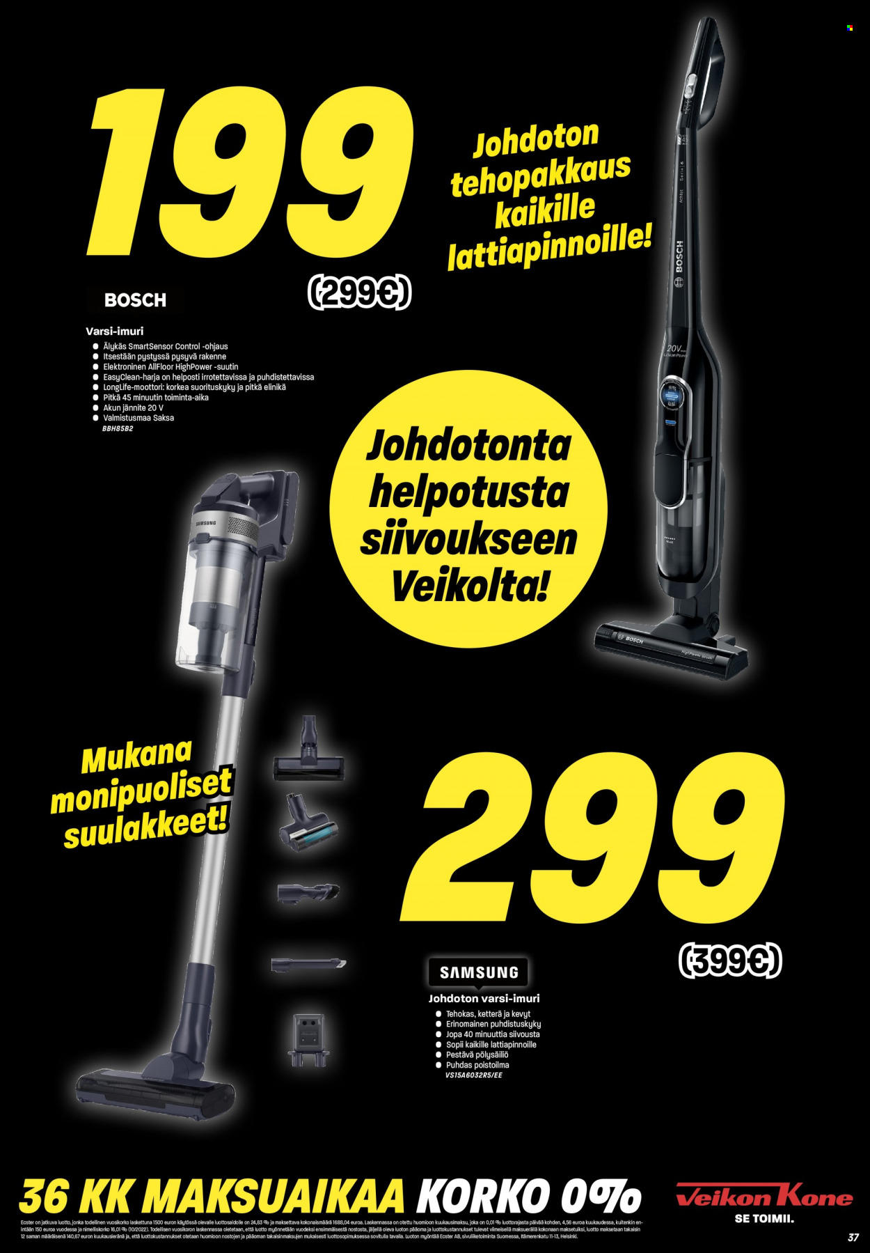 Veikon Kone tarjoukset - 16.11.2022 - 22.11.2022. Sivu 37