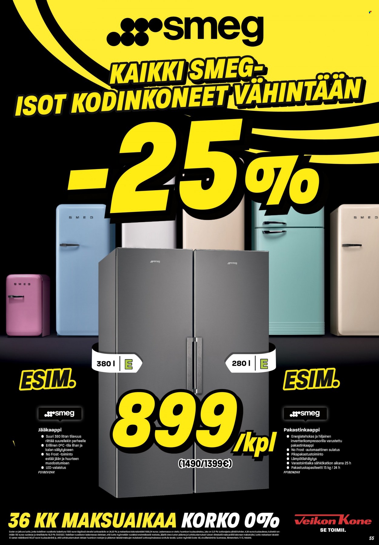 Veikon Kone tarjoukset - 16.11.2022 - 22.11.2022. Sivu 55