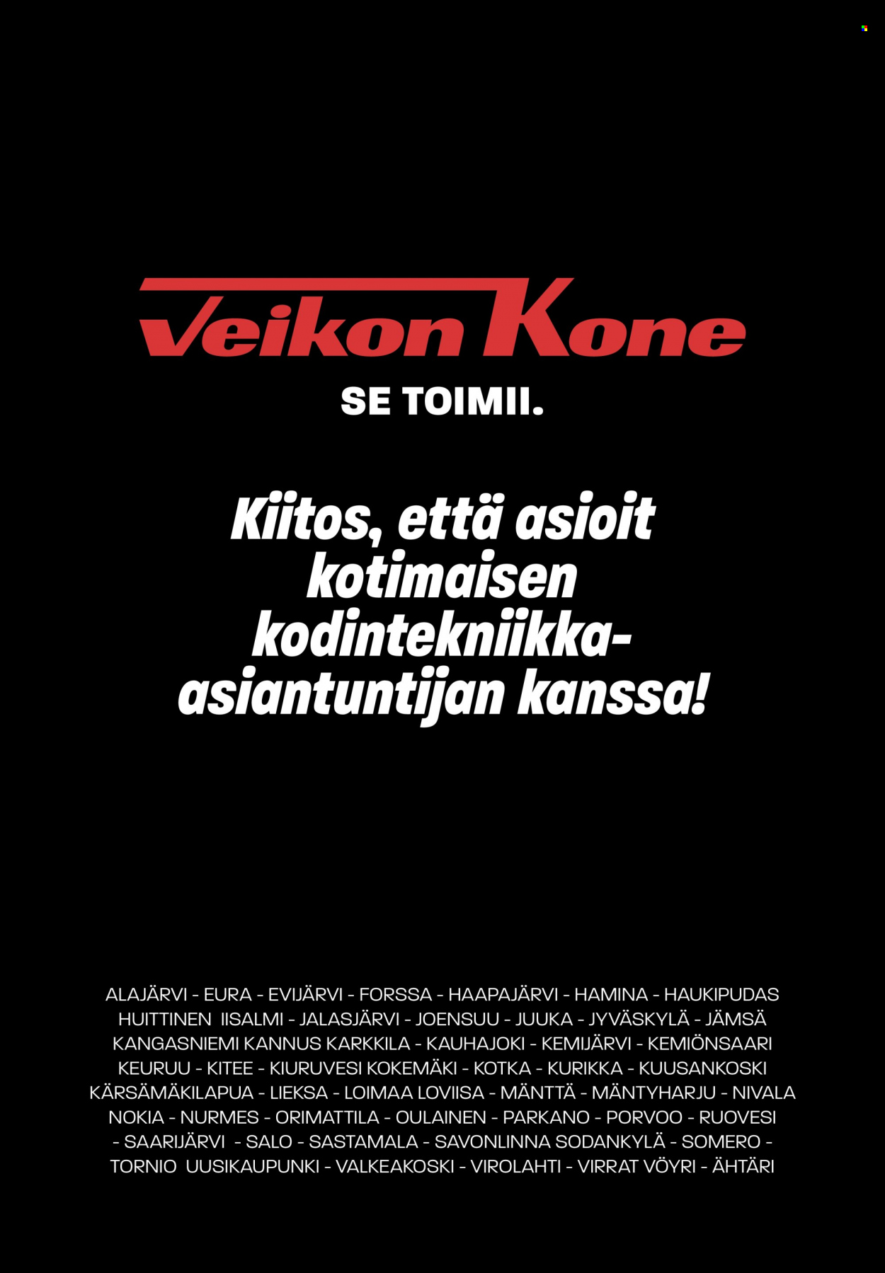 Veikon Kone tarjoukset - 16.11.2022 - 22.11.2022. Sivu 56