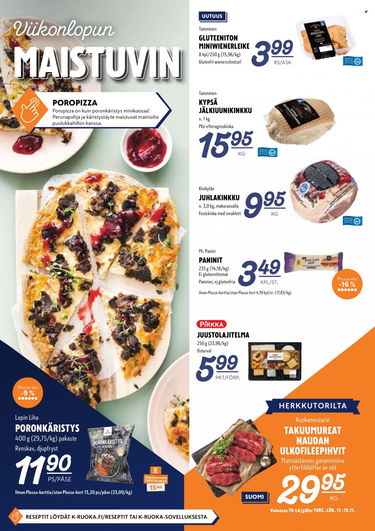 K-Supermarket tarjoukset - 17.11.2022 - 20.11.2022. Sivu 4