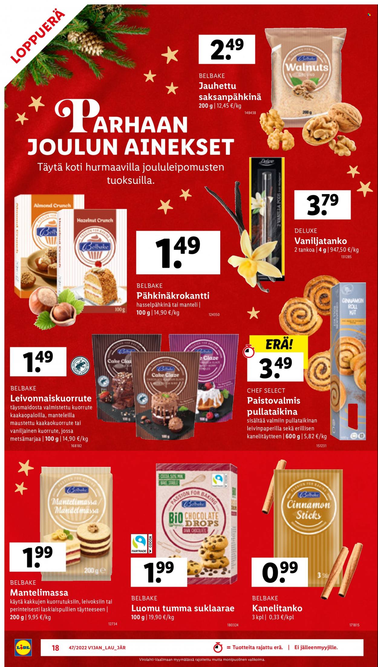 Lidl tarjoukset - 24.11.2022 - 30.11.2022. Sivu 18