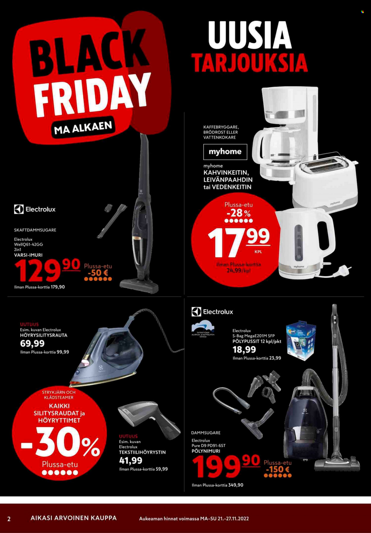 K-citymarket tarjoukset - 21.11.2022 - 27.11.2022. Sivu 2