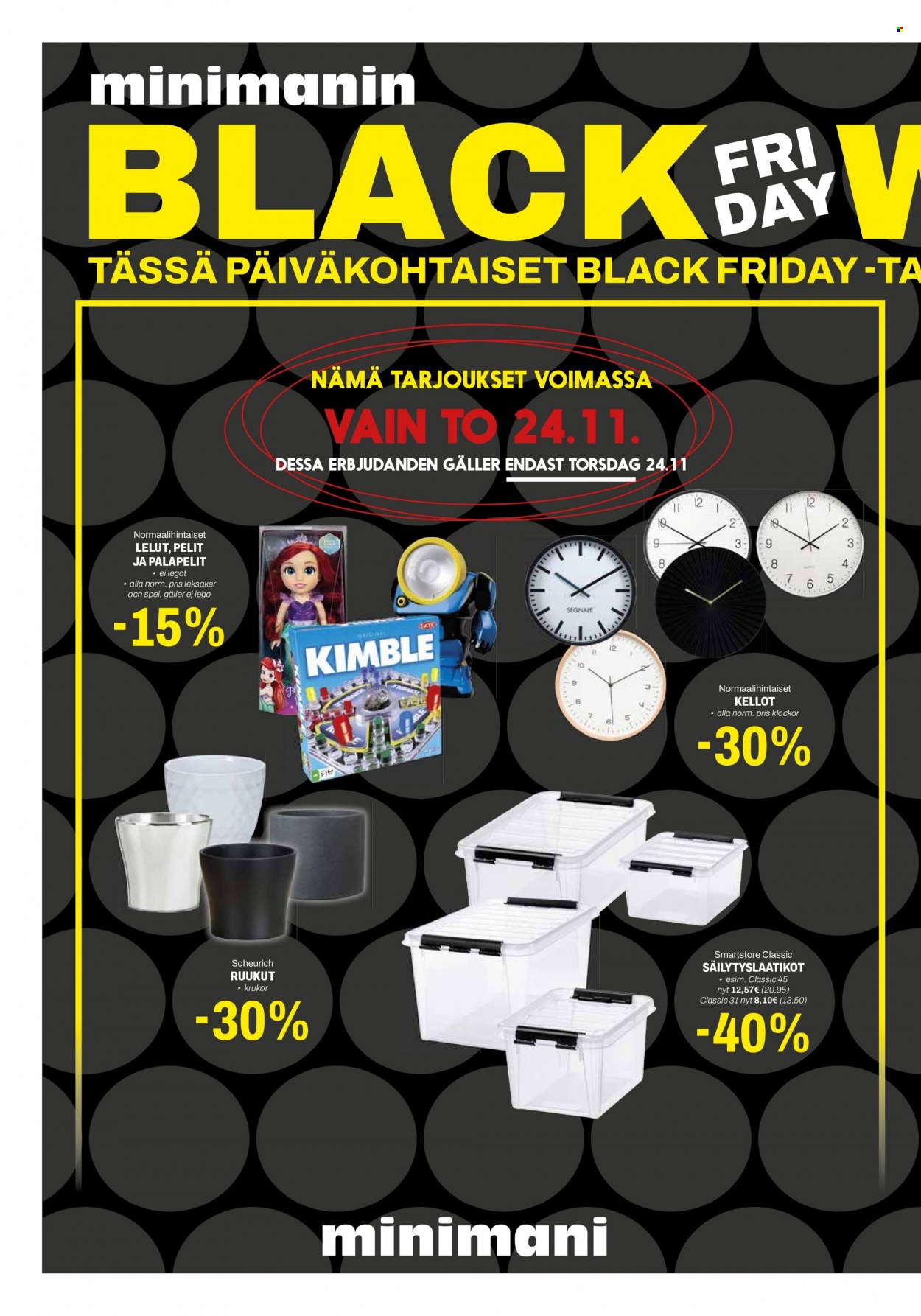 Minimani tarjoukset - 23.11.2022 - 27.11.2022. Sivu 8