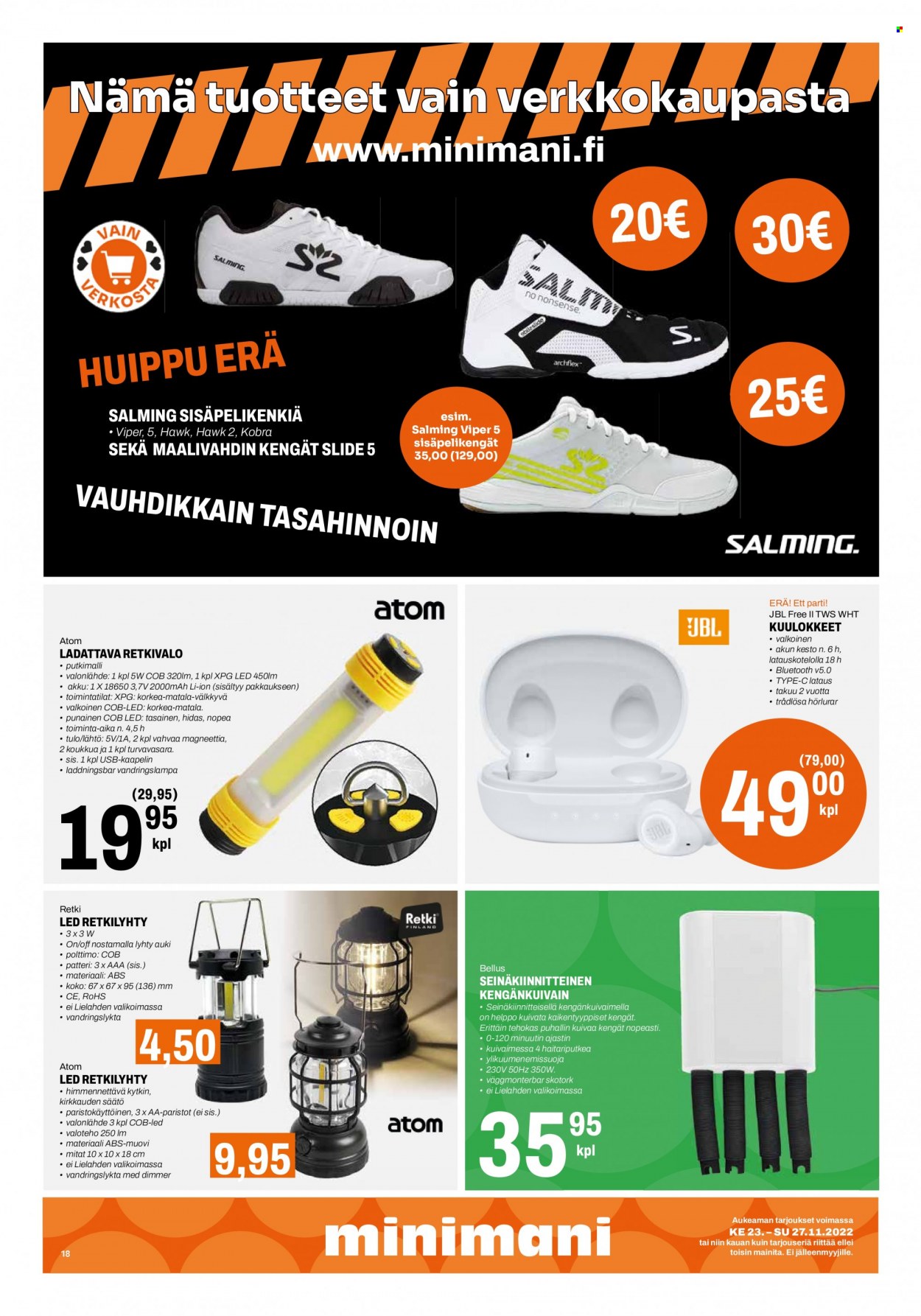 Minimani tarjoukset - 23.11.2022 - 27.11.2022. Sivu 18