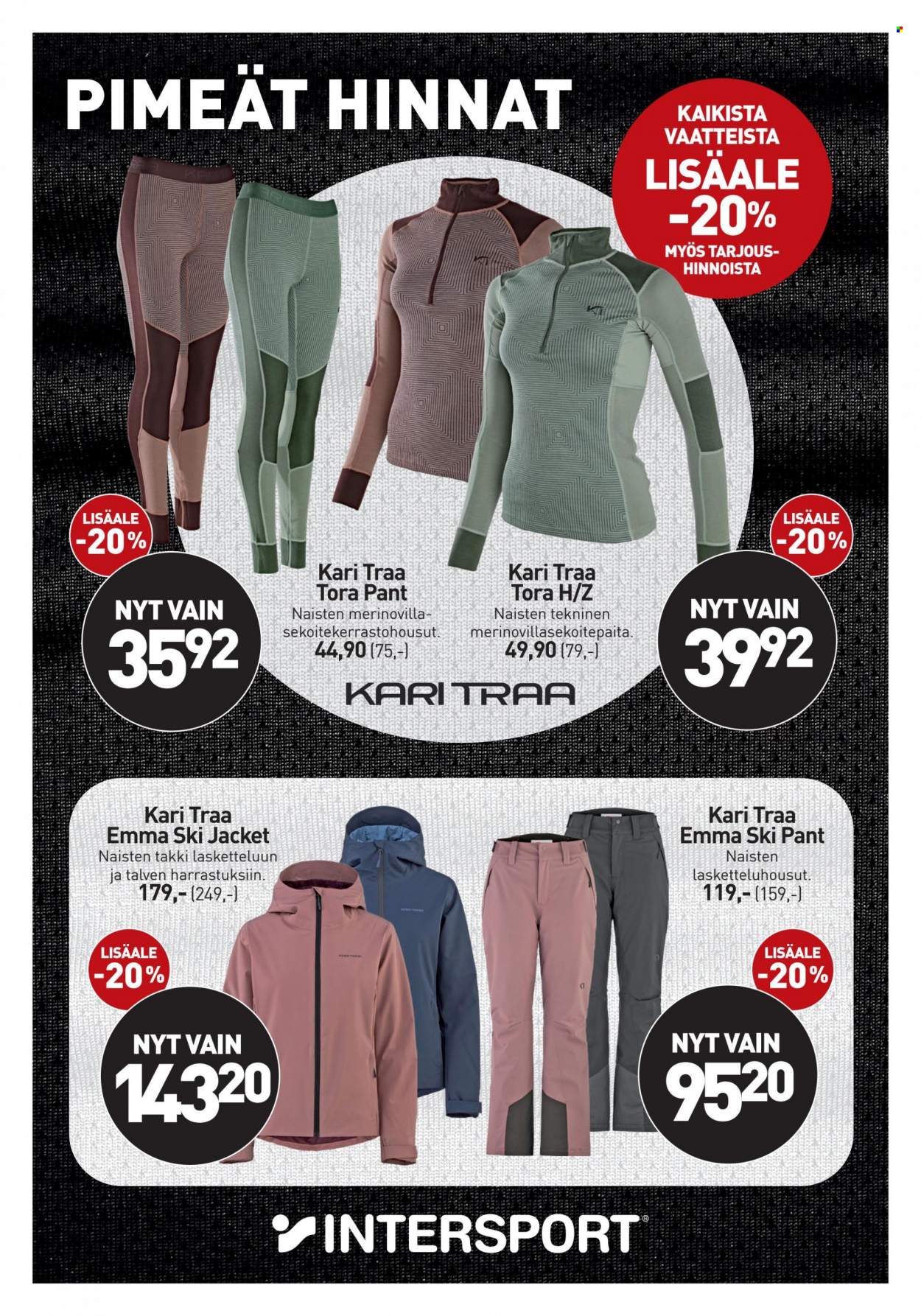Intersport tarjoukset - 23.11.2022 - 28.11.2022. Sivu 2