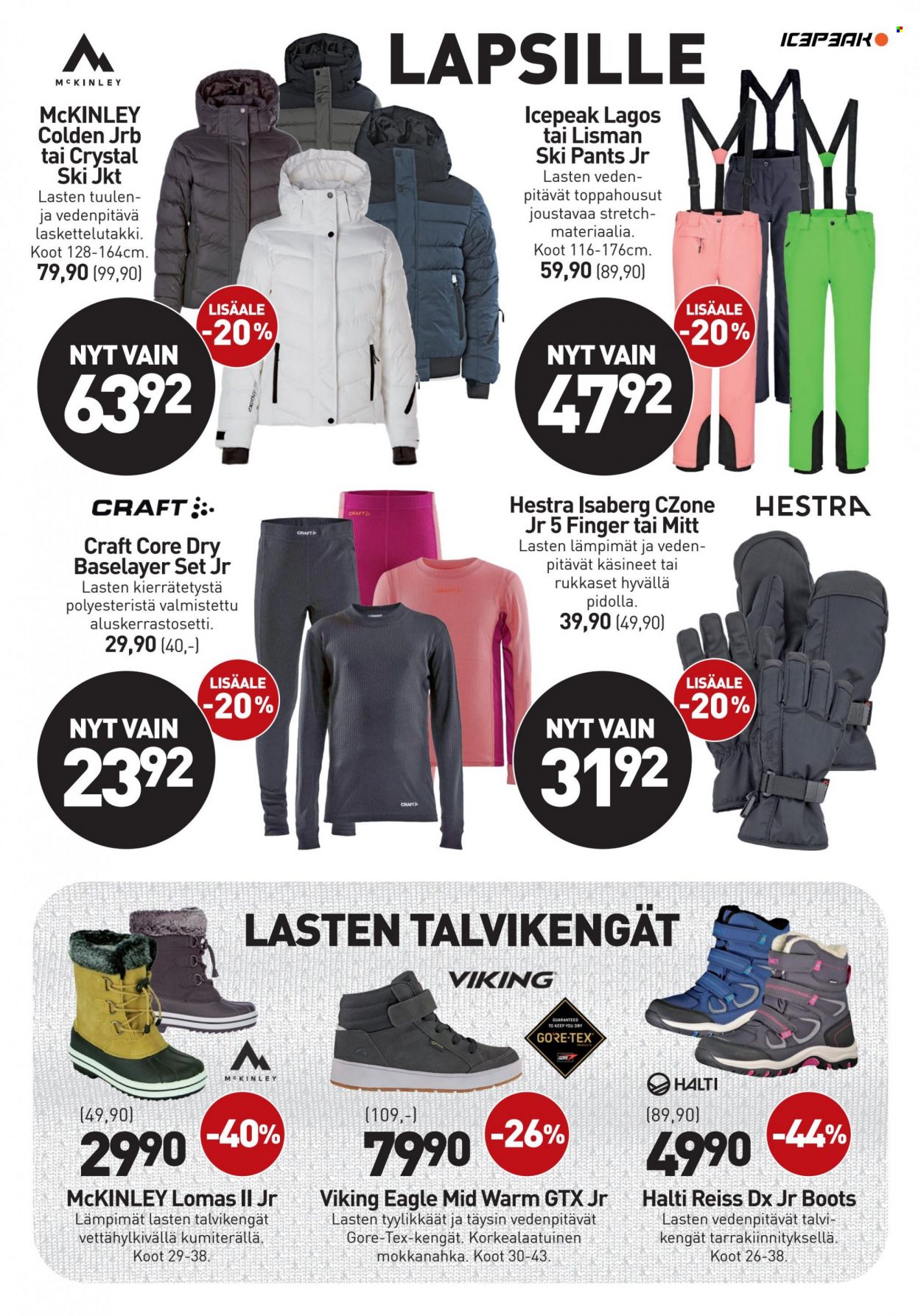 Intersport tarjoukset - 23.11.2022 - 28.11.2022. Sivu 7
