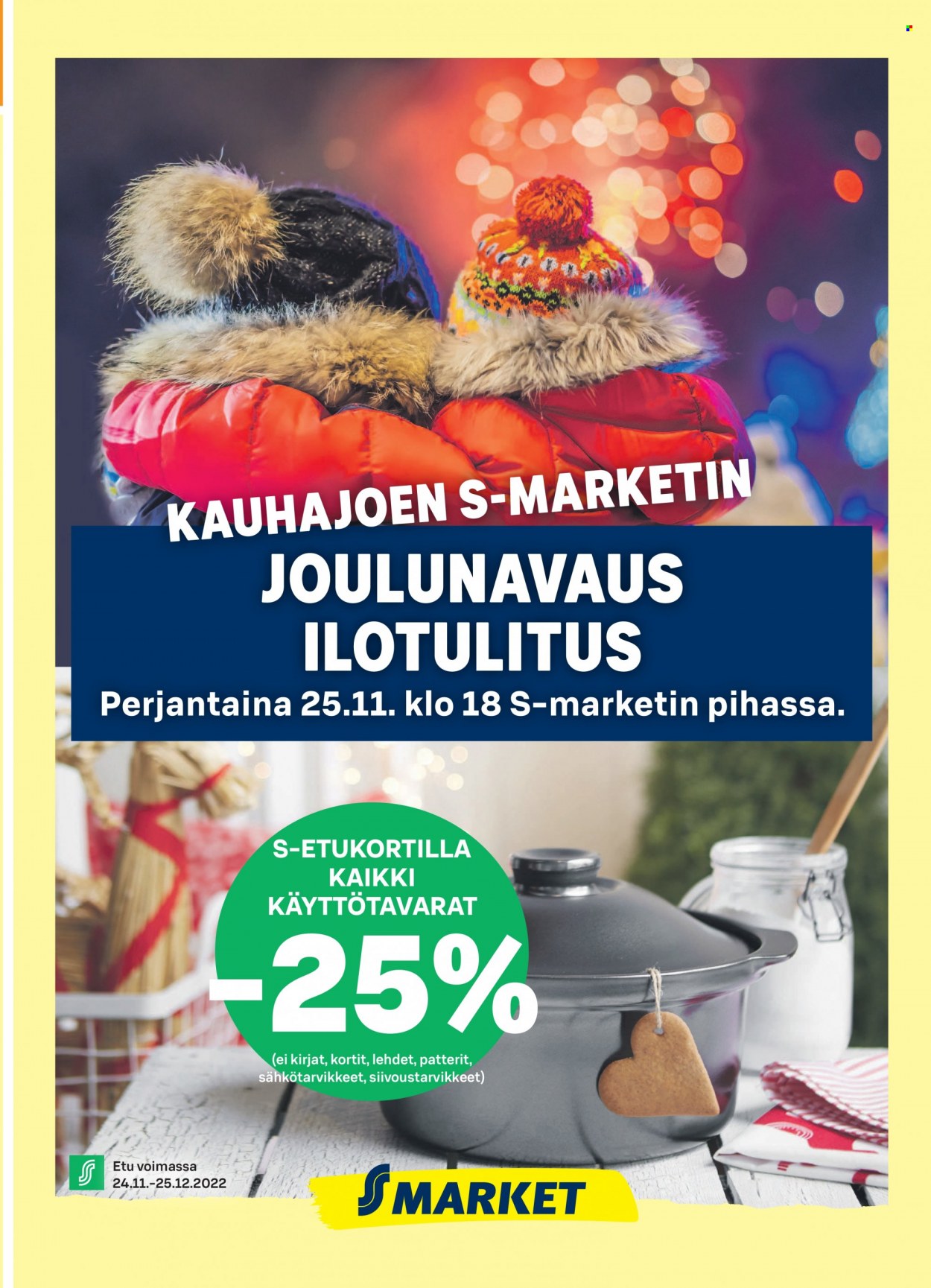 S-market tarjoukset - 23.11.2022 - 27.11.2022. Sivu 2