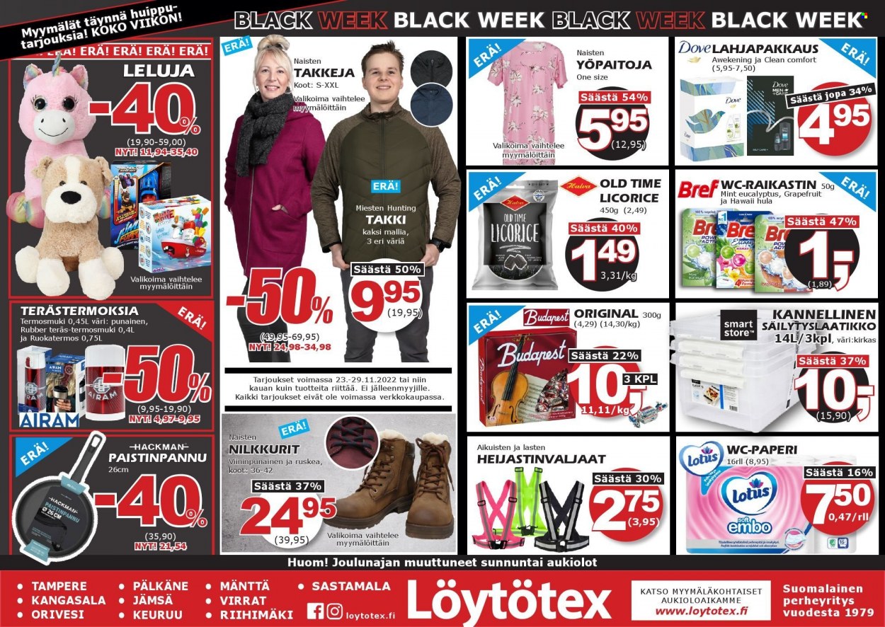 Löytötex tarjoukset - 23.11.2022 - 29.11.2022. Sivu 1