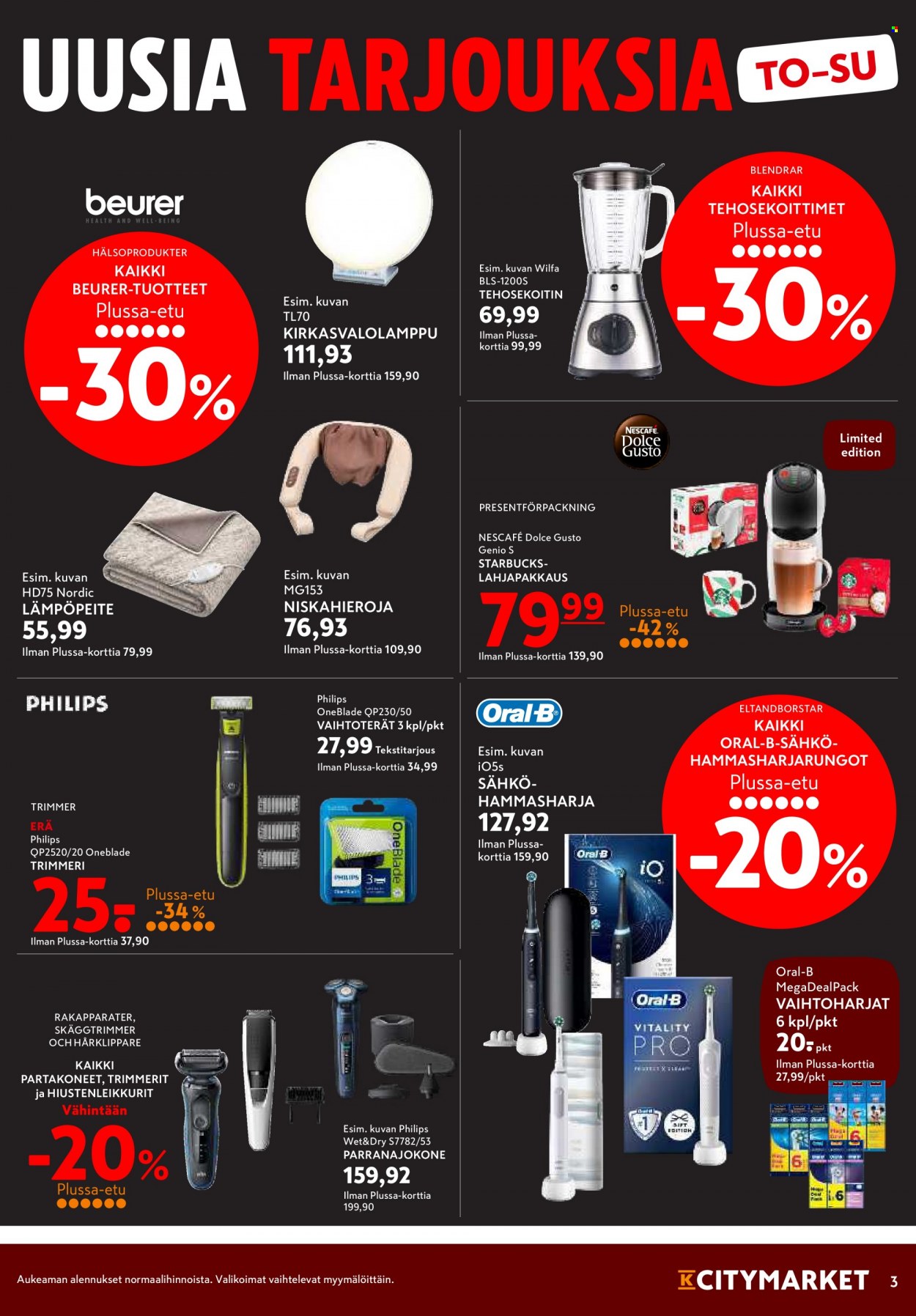 K-citymarket tarjoukset - 24.11.2022 - 27.11.2022. Sivu 3
