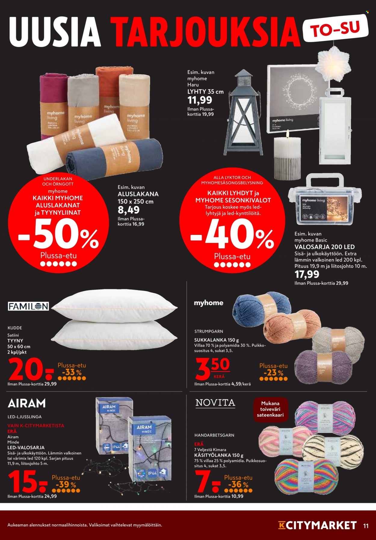 K-citymarket tarjoukset - 24.11.2022 - 27.11.2022. Sivu 10