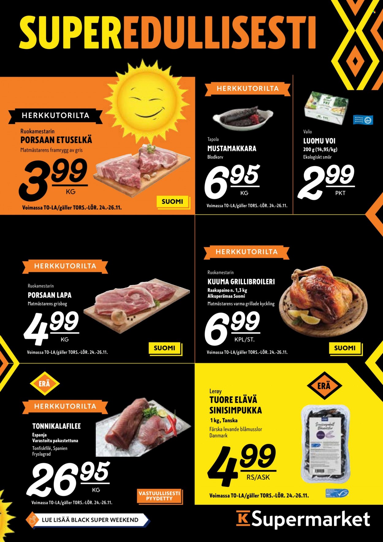 K-Supermarket tarjoukset - 24.11.2022 - 27.11.2022. Sivu 5