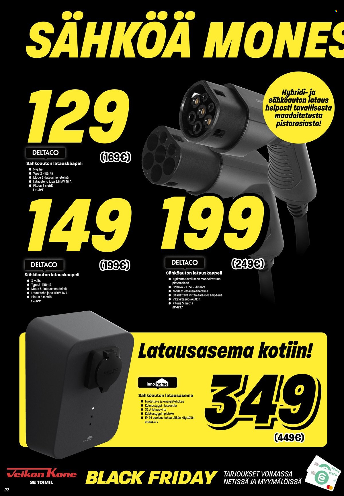 Veikon Kone tarjoukset - 24.11.2022 - 27.11.2022. Sivu 22