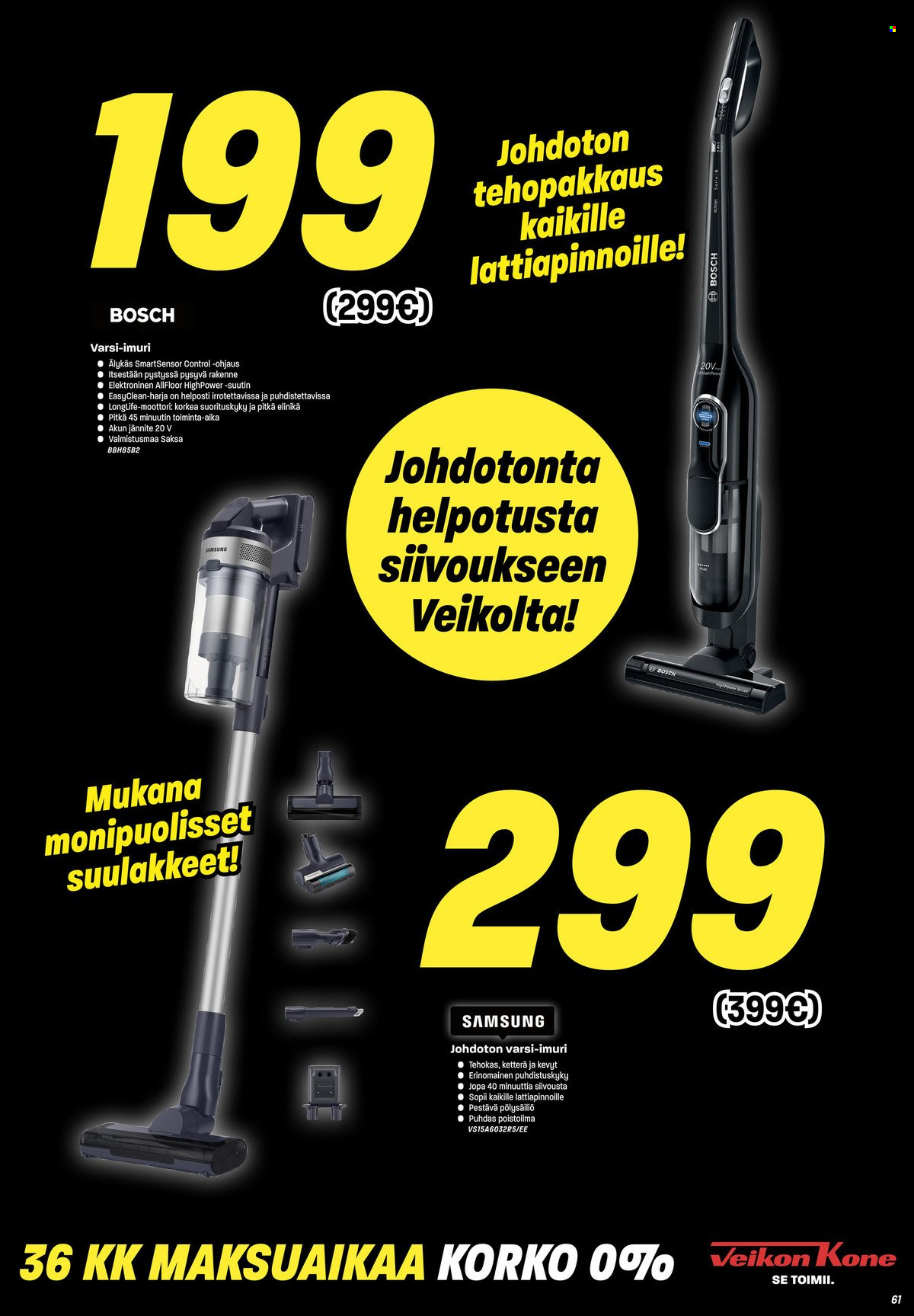 Veikon Kone tarjoukset - 24.11.2022 - 27.11.2022. Sivu 61