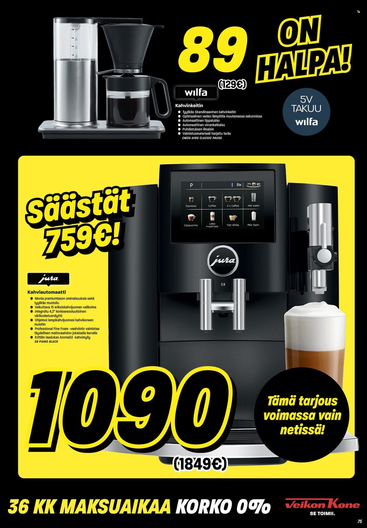 Veikon Kone tarjoukset - 24.11.2022 - 27.11.2022. Sivu 75