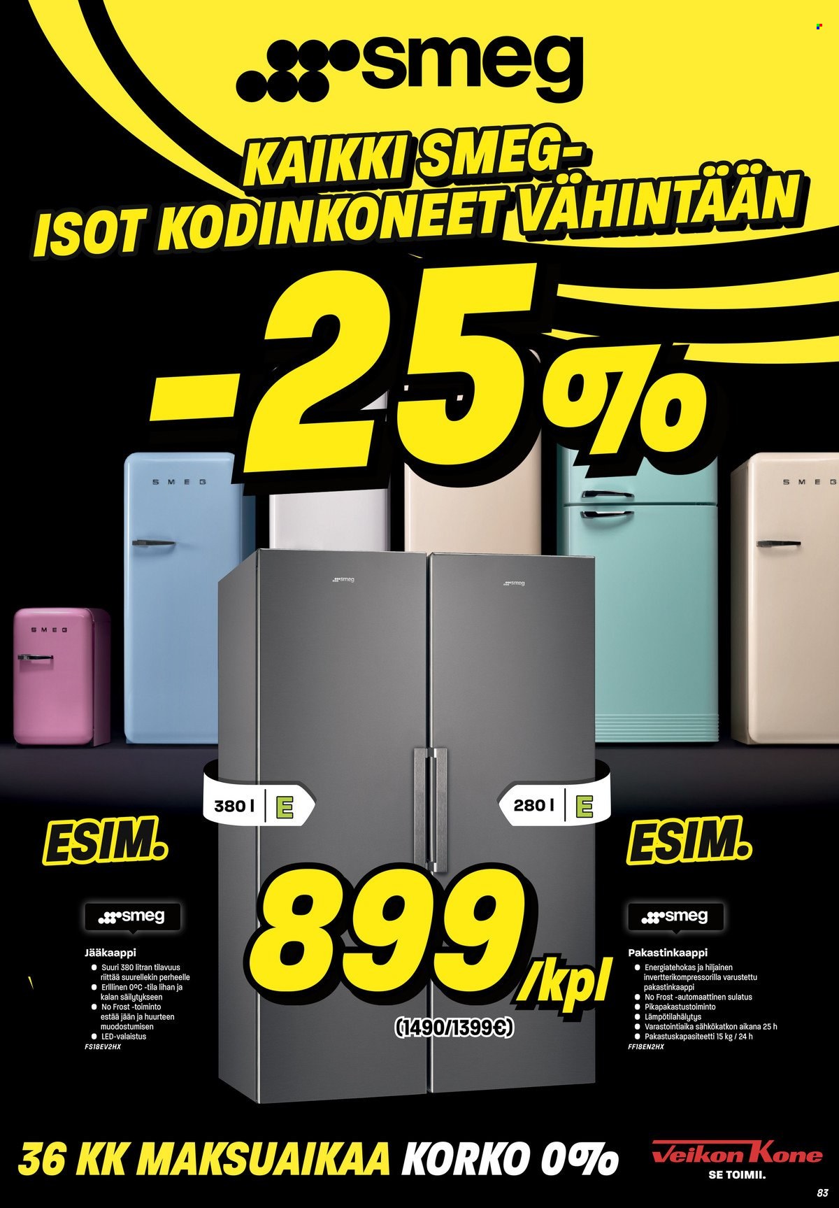 Veikon Kone tarjoukset - 24.11.2022 - 27.11.2022. Sivu 83