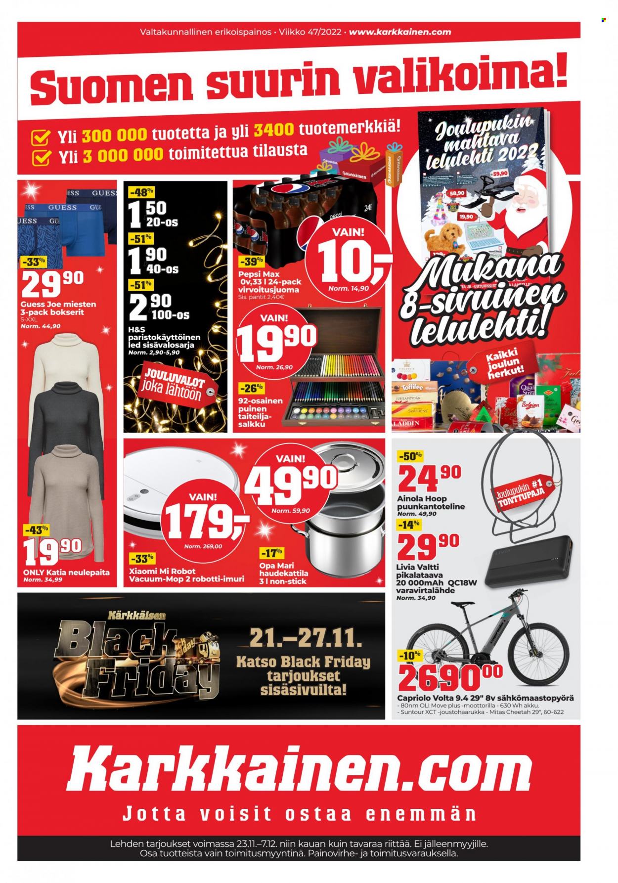Kärkkäinen tarjoukset - 23.11.2022 - 07.12.2022. Sivu 1