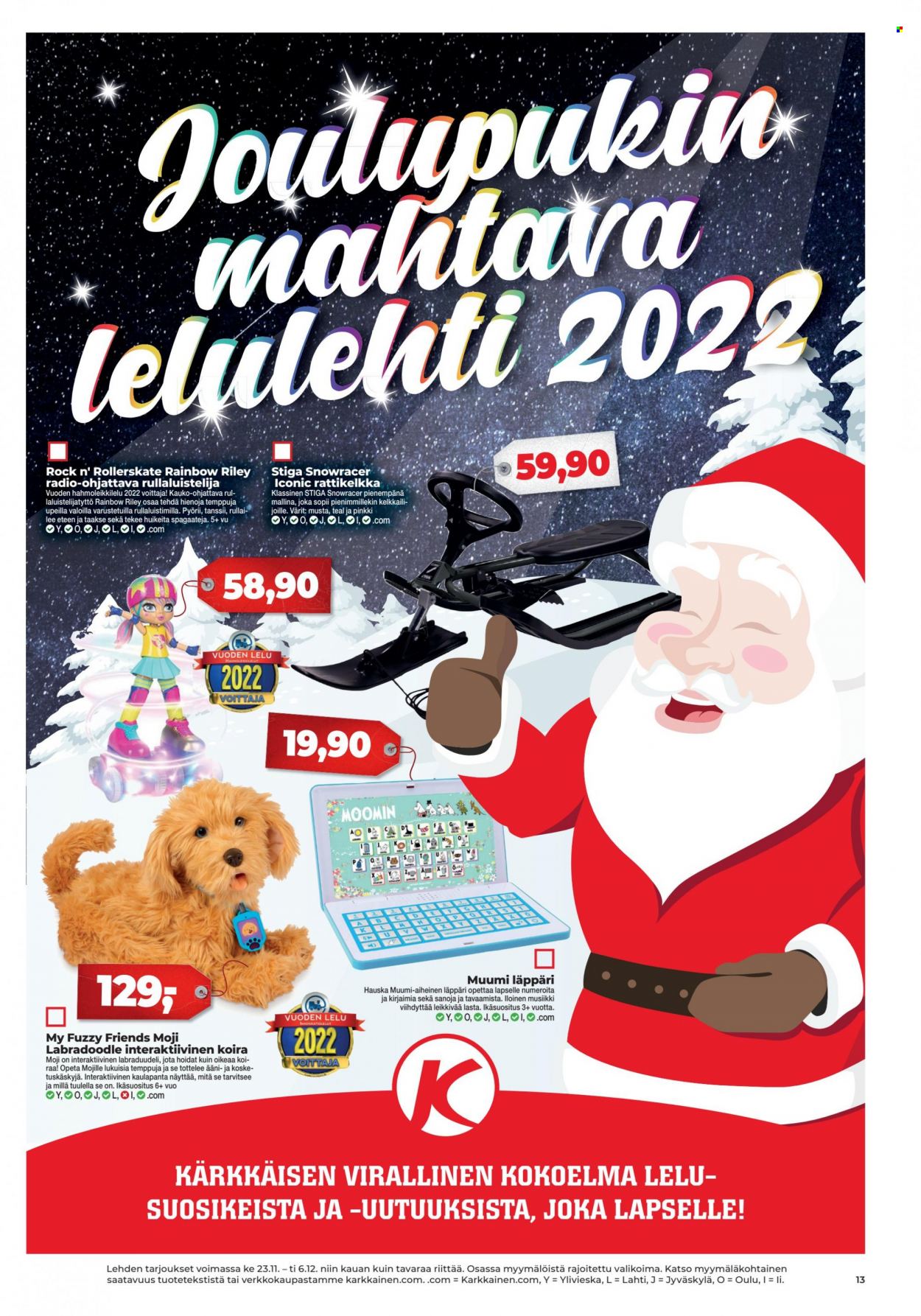 Kärkkäinen tarjoukset - 23.11.2022 - 07.12.2022. Sivu 13