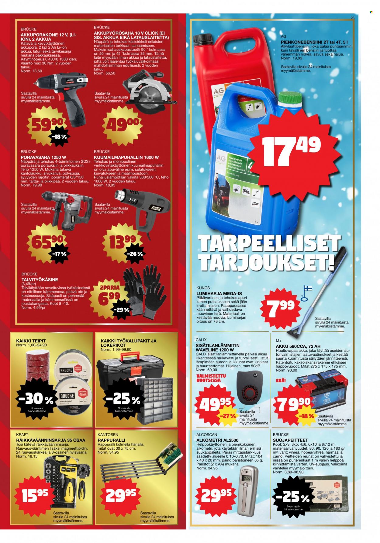 Tokmanni tarjoukset - 28.11.2022 - 04.12.2022. Sivu 23
