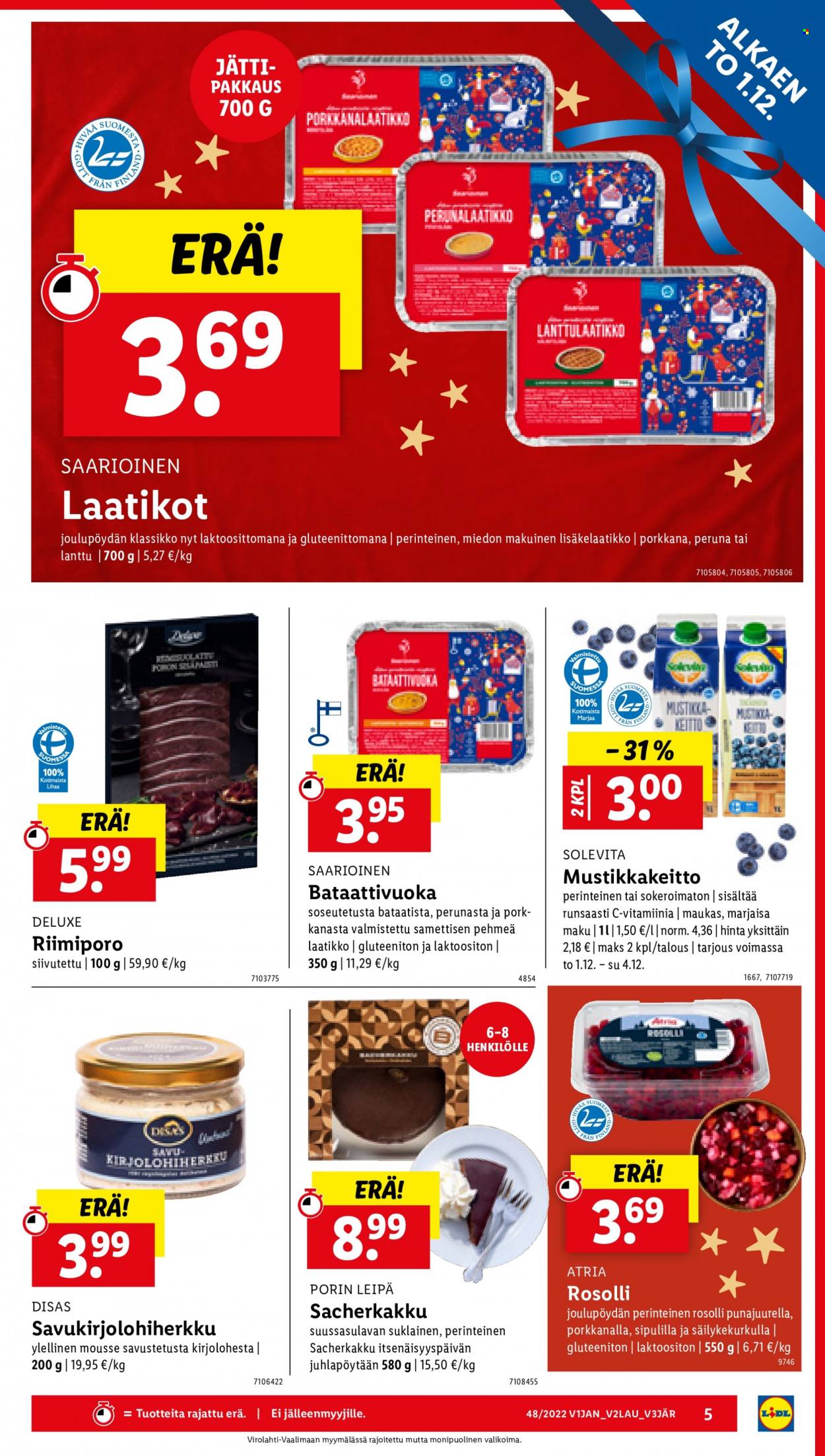 Lidl tarjoukset - 01.12.2022 - 07.12.2022. Sivu 5