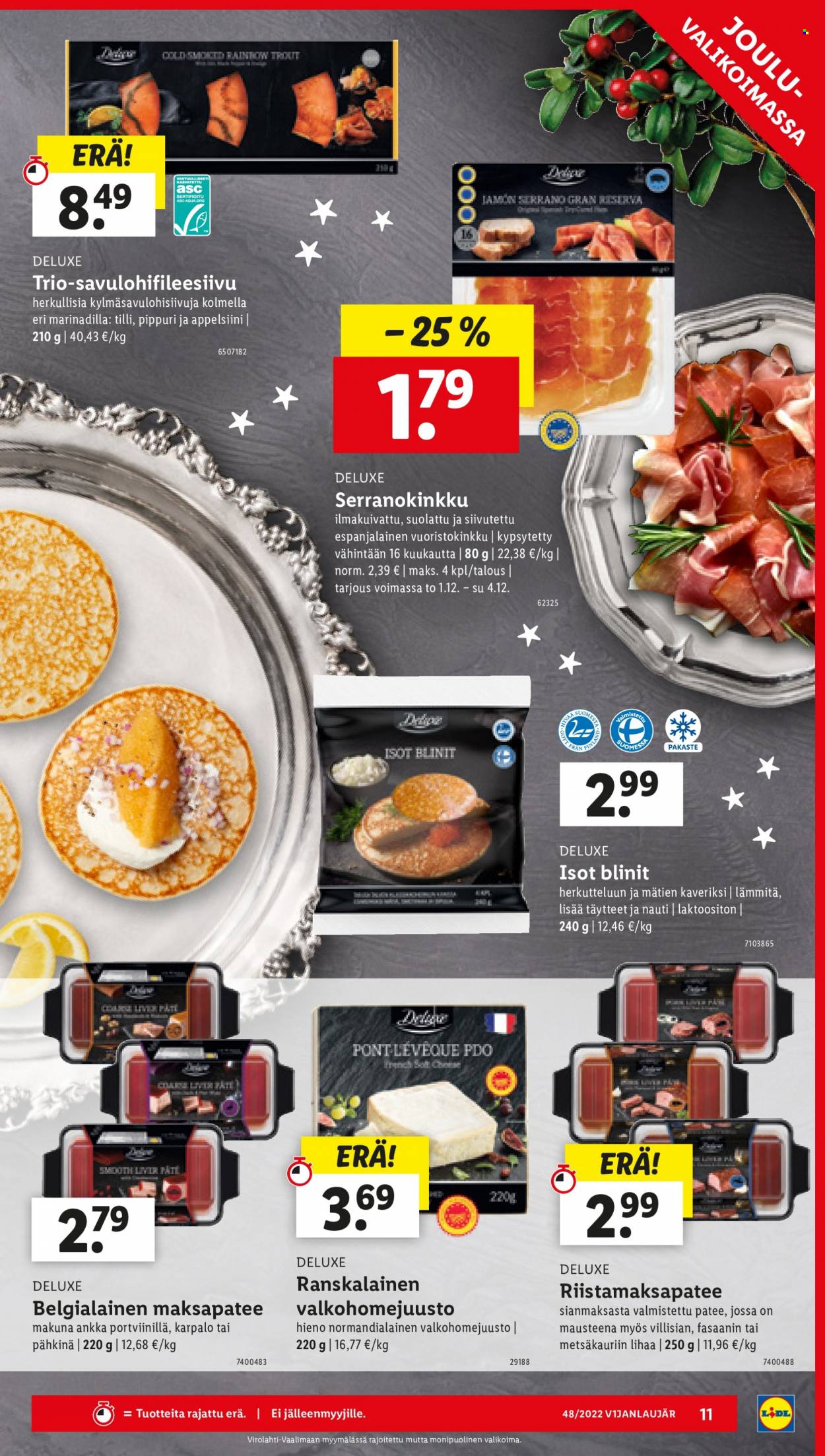 Lidl tarjoukset - 01.12.2022 - 07.12.2022. Sivu 11