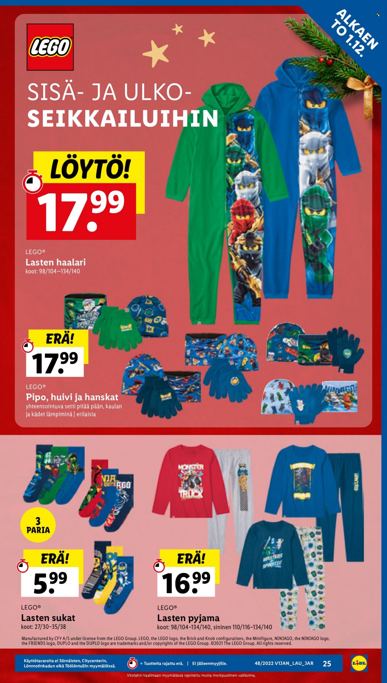 Lidl tarjoukset - 01.12.2022 - 07.12.2022. Sivu 25