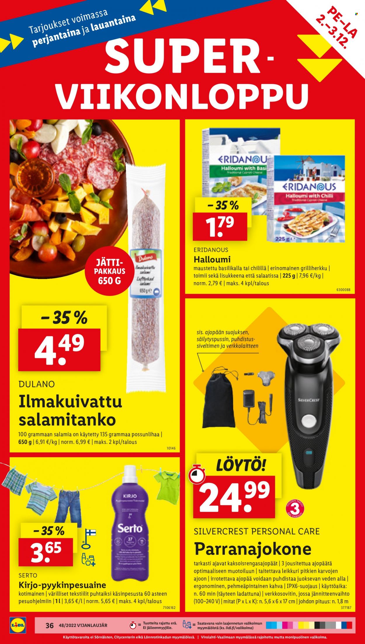 Lidl tarjoukset - 01.12.2022 - 07.12.2022. Sivu 36