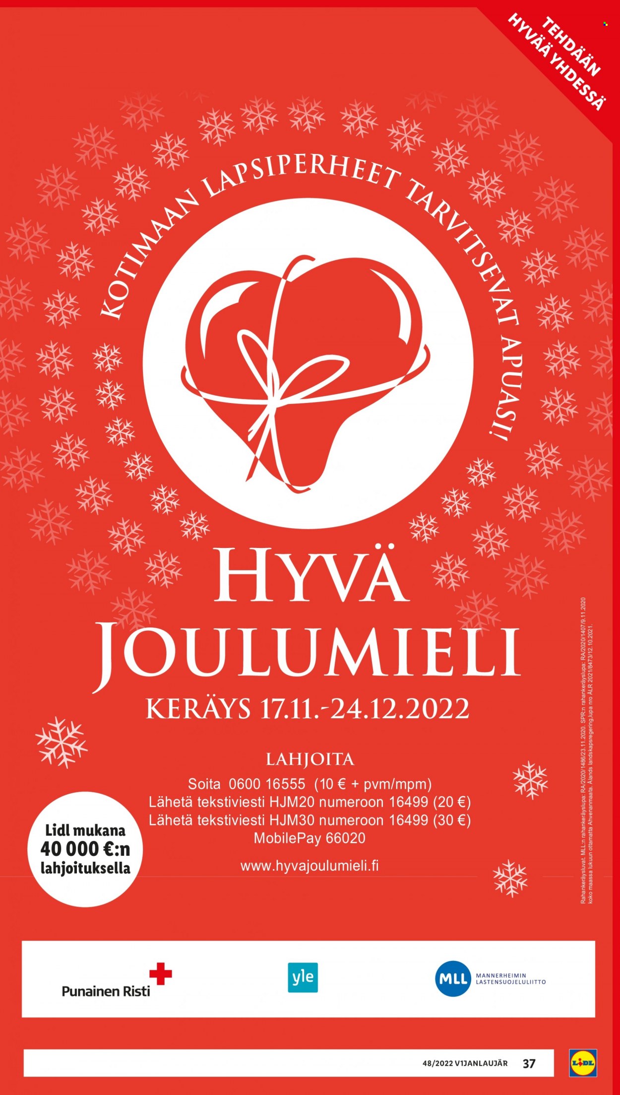 Lidl tarjoukset - 01.12.2022 - 07.12.2022. Sivu 37