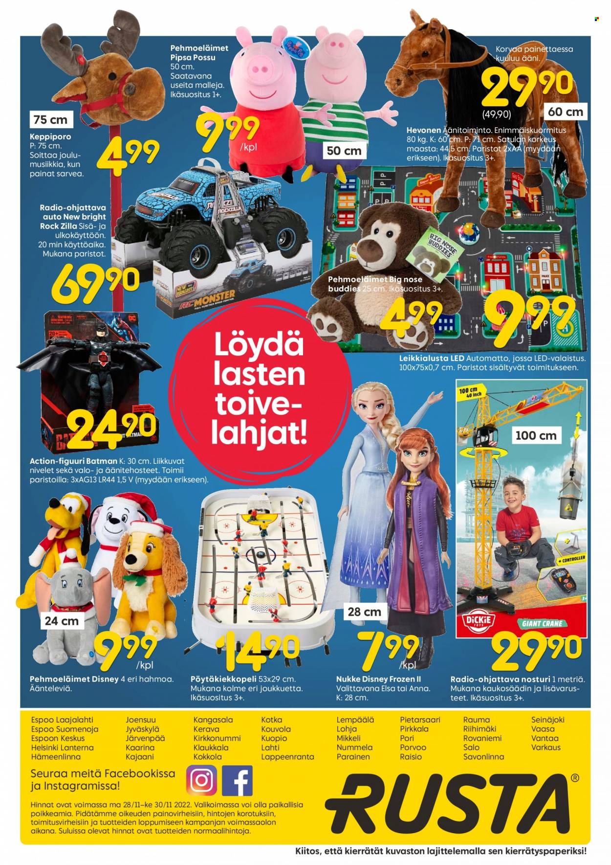 Rusta tarjoukset - 28.11.2022 - 30.11.2022. Sivu 24
