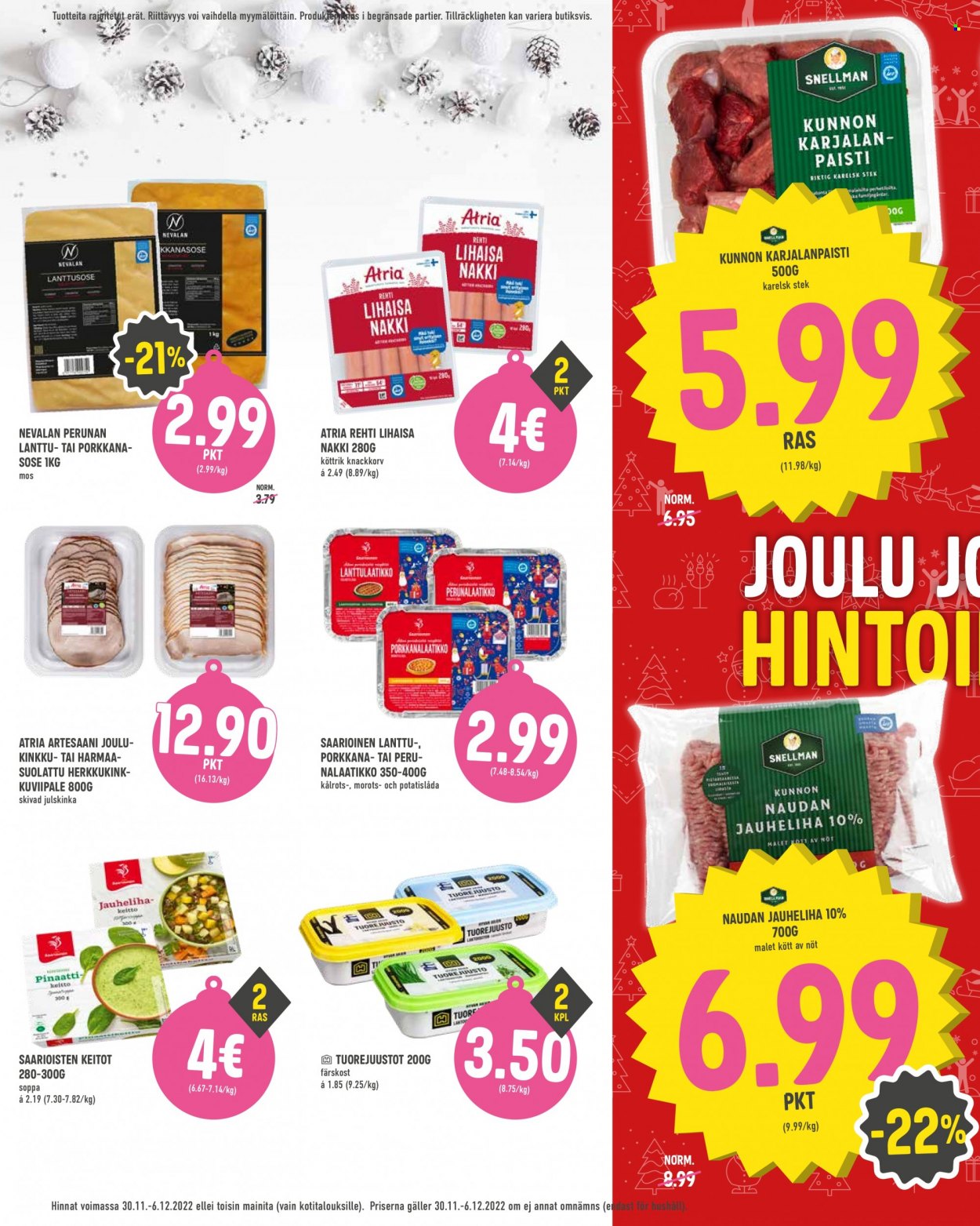 HalpaHalli tarjoukset - 30.11.2022 - 06.12.2022. Sivu 8