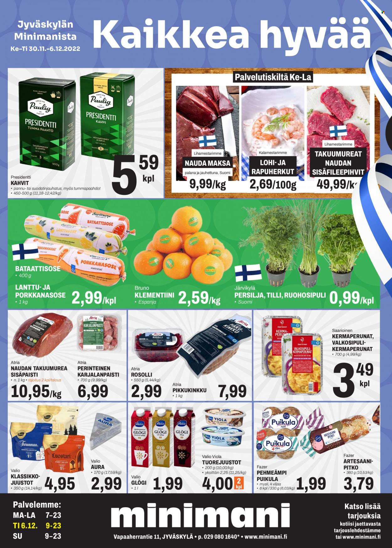 Minimani tarjoukset - 30.11.2022 - 06.12.2022. Sivu 1