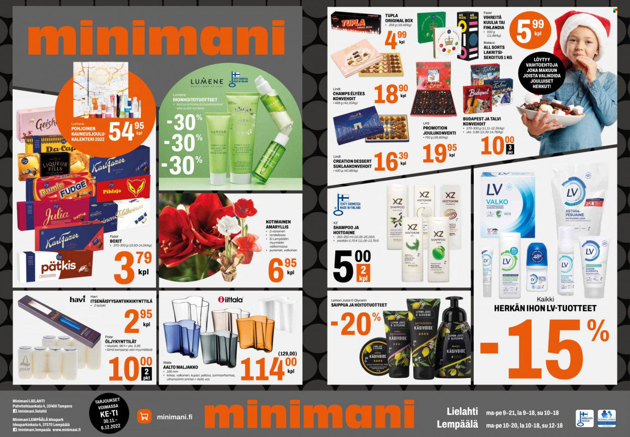 Minimani tarjoukset - 30.11.2022 - 06.12.2022. Sivu 1