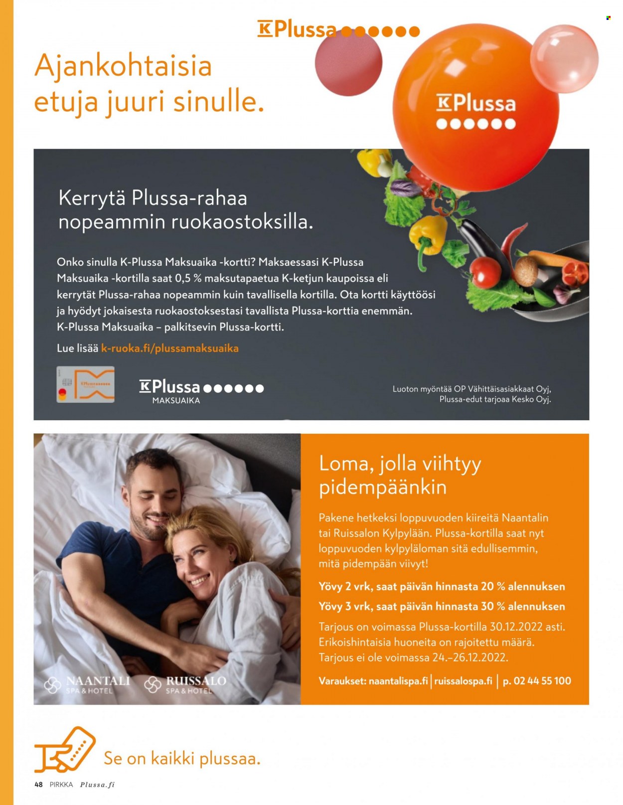 K-market tarjoukset - 30.11.2022 - 31.12.2022. Sivu 48