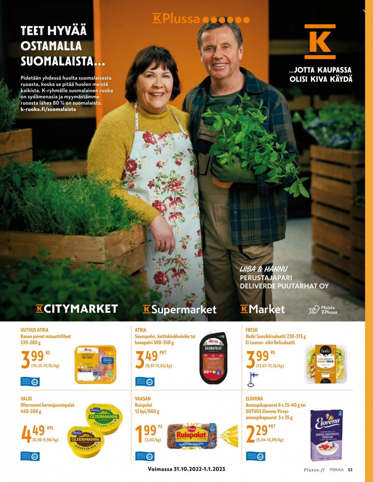 K-market tarjoukset - 30.11.2022 - 31.12.2022. Sivu 53