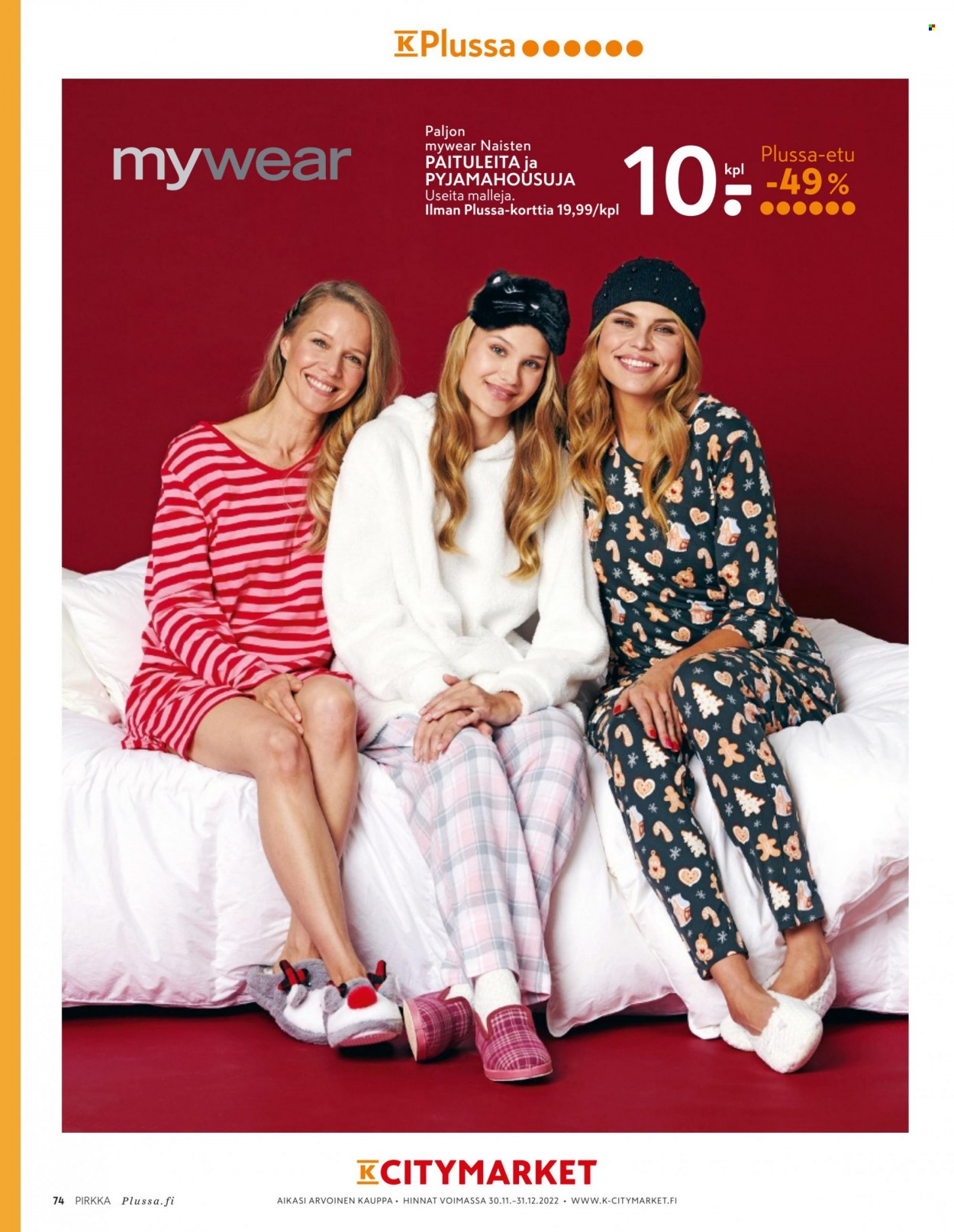 K-market tarjoukset - 30.11.2022 - 31.12.2022. Sivu 74